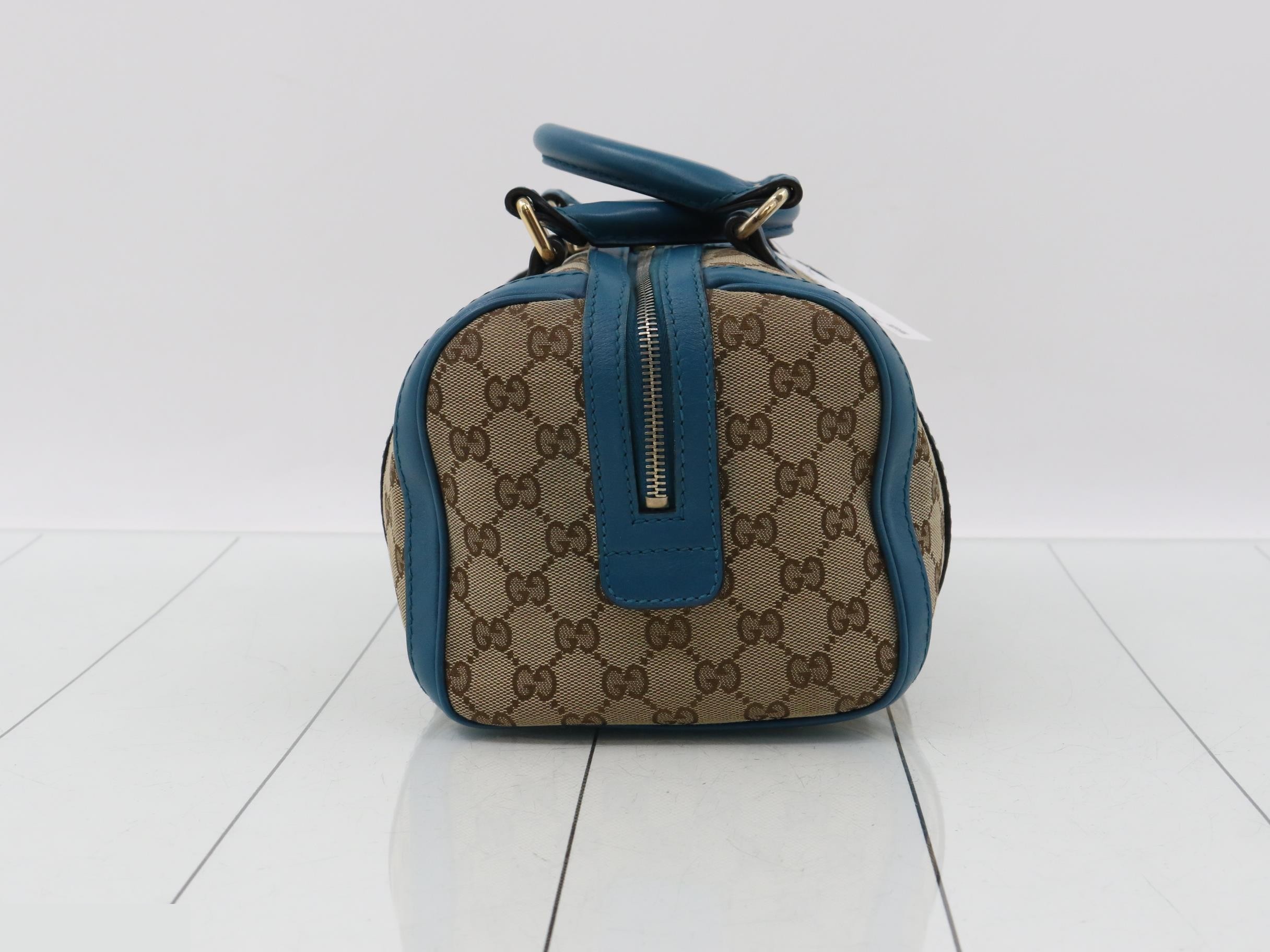 GG Canvas Leather Handbag — view 4
