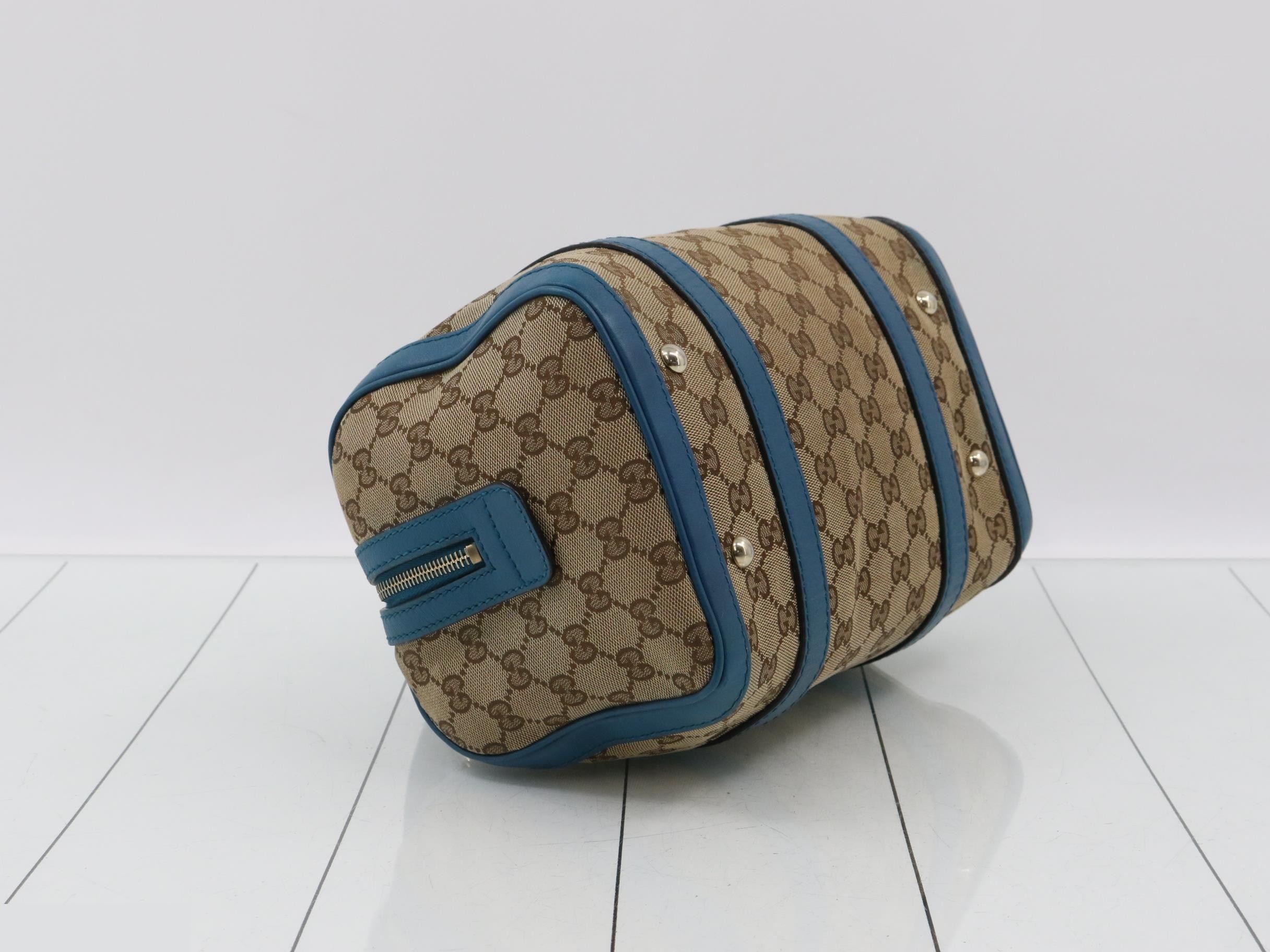 GG Canvas Leather Handbag — view 5
