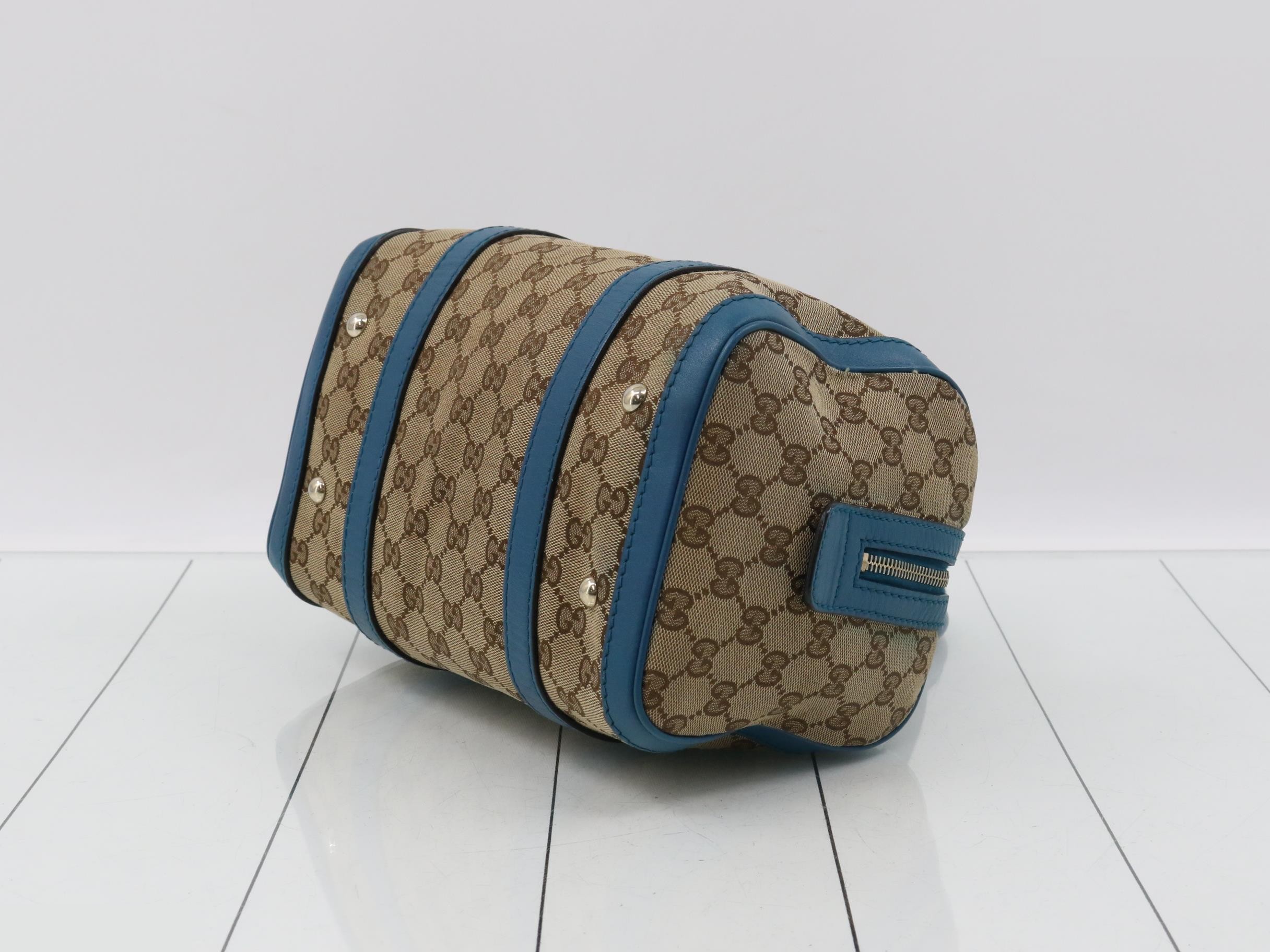 GG Canvas Leather Handbag — view 6