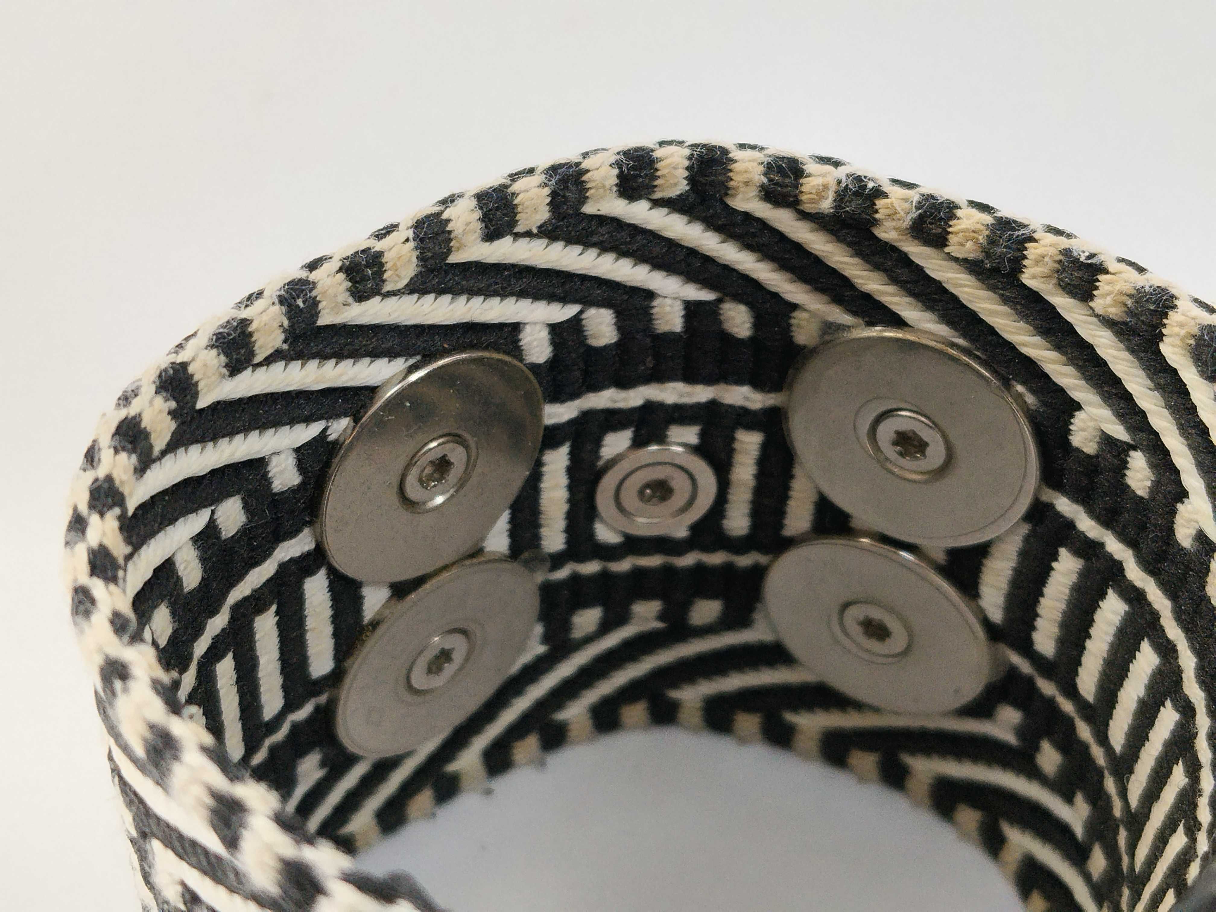 Collier de Chien Caval Canvas x Leather Bracelet (Bracelet/Bangle) — view 3