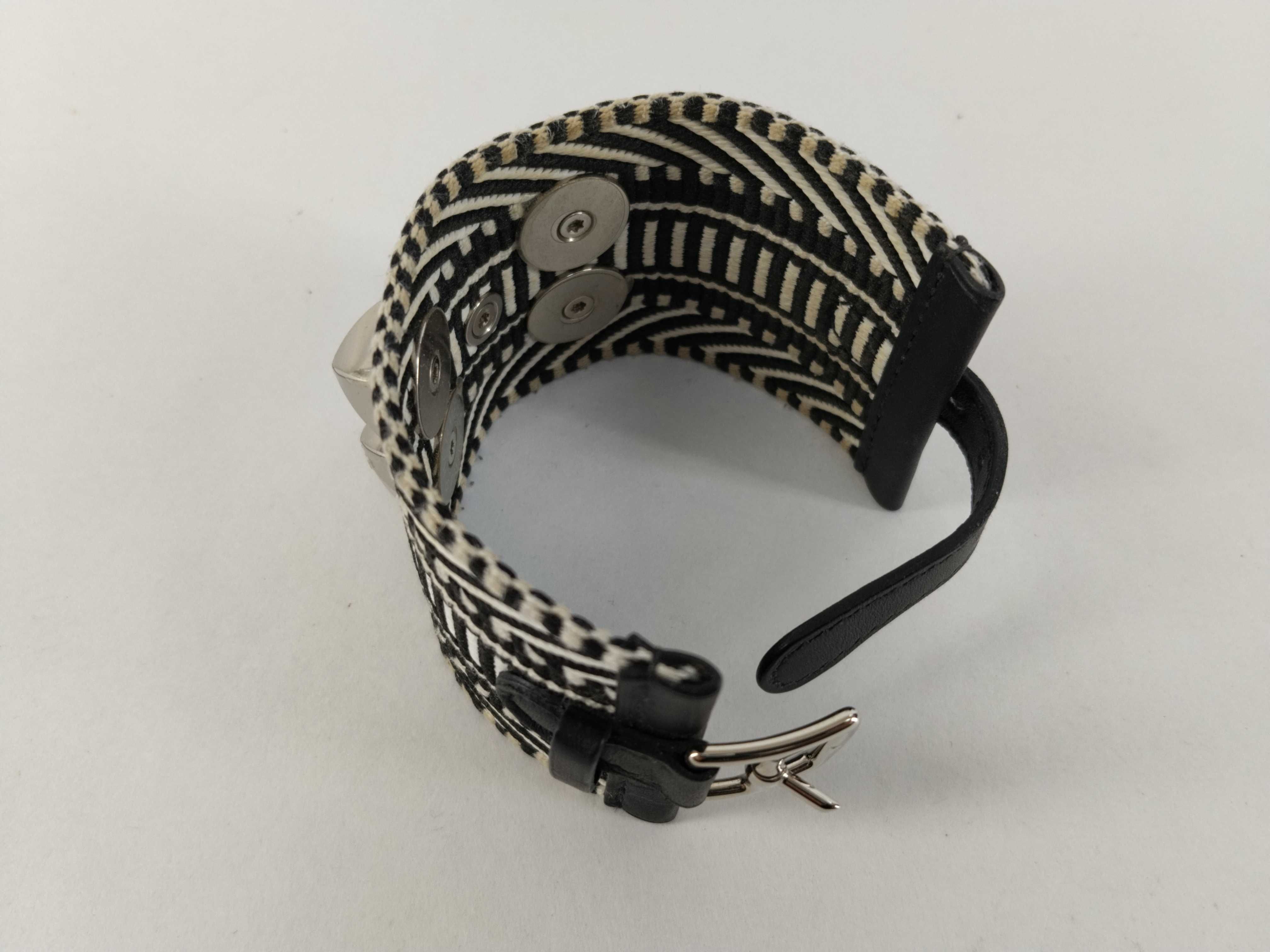 Collier de Chien Caval Canvas x Leather Bracelet (Bracelet/Bangle) — view 5