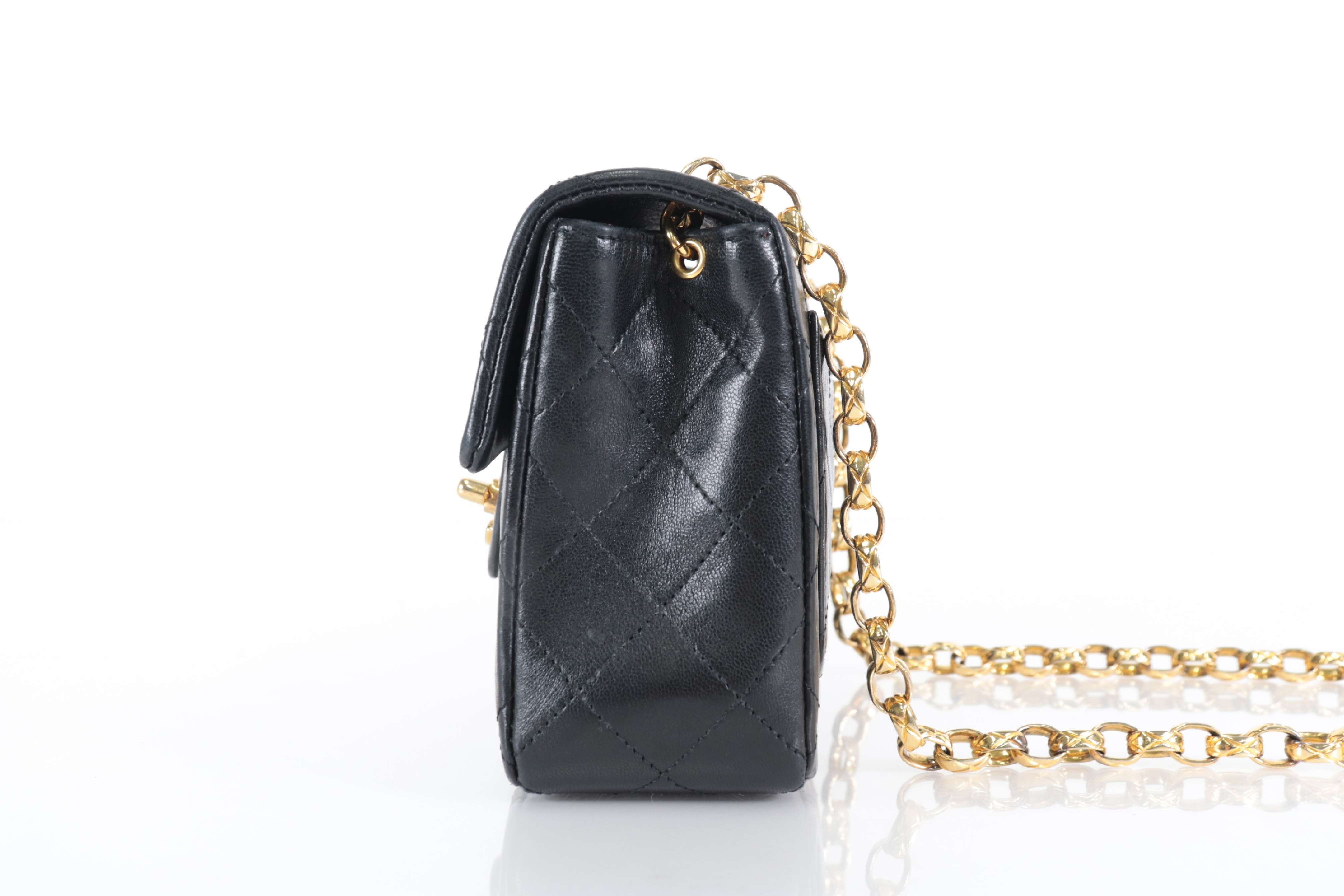Mini Mat Lamb Chain Shoulder Bag (Series 1) — view 5