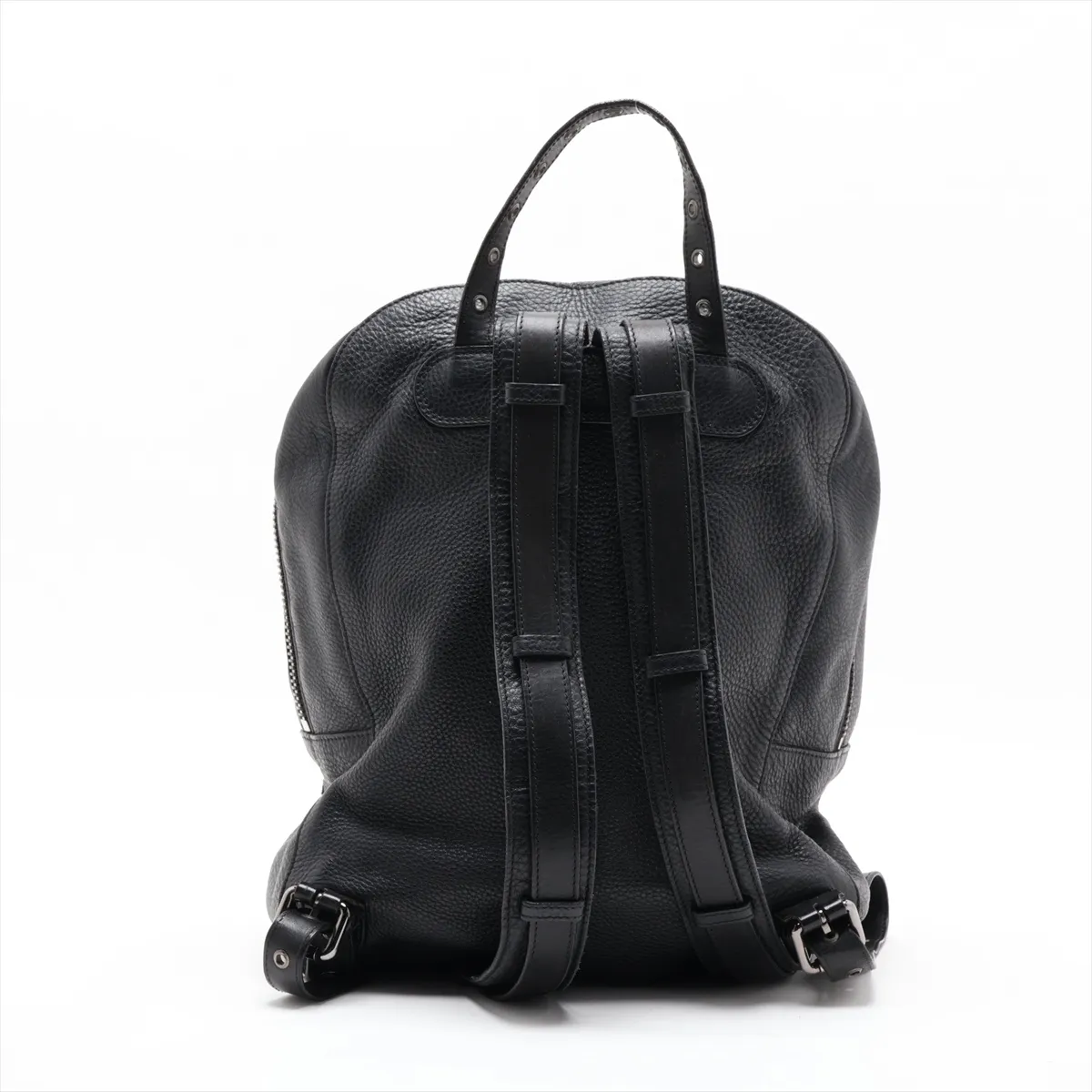 Calf Hair x Leather Backpack/Rucksack Brown x Black — view 2