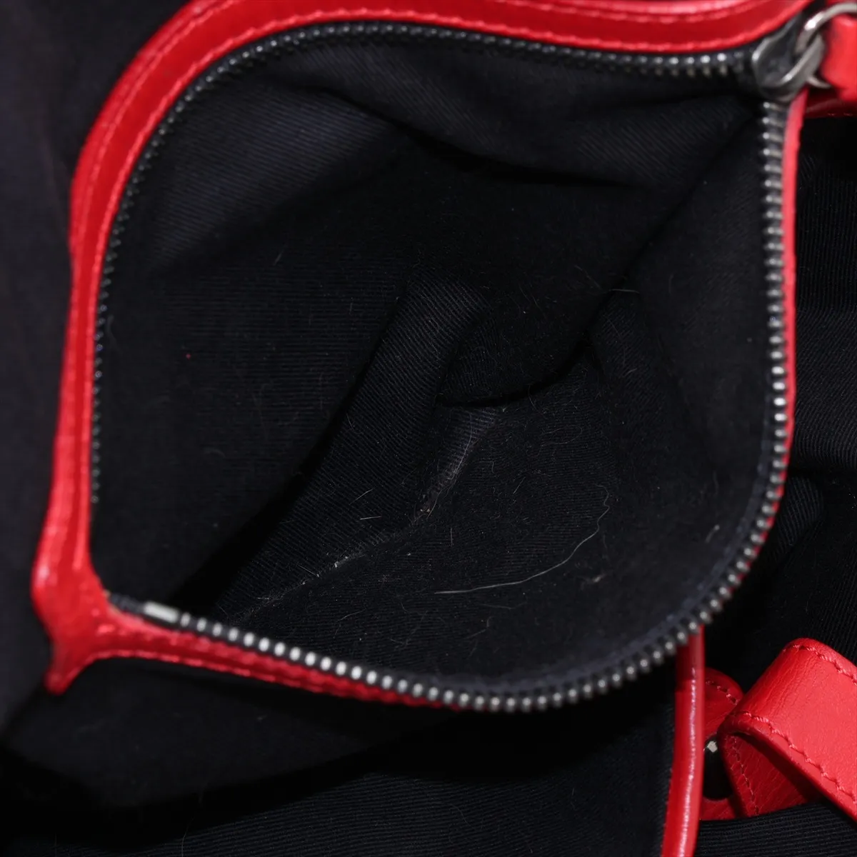 Calf Hair x Leather Backpack/Rucksack Brown x Black — view 9