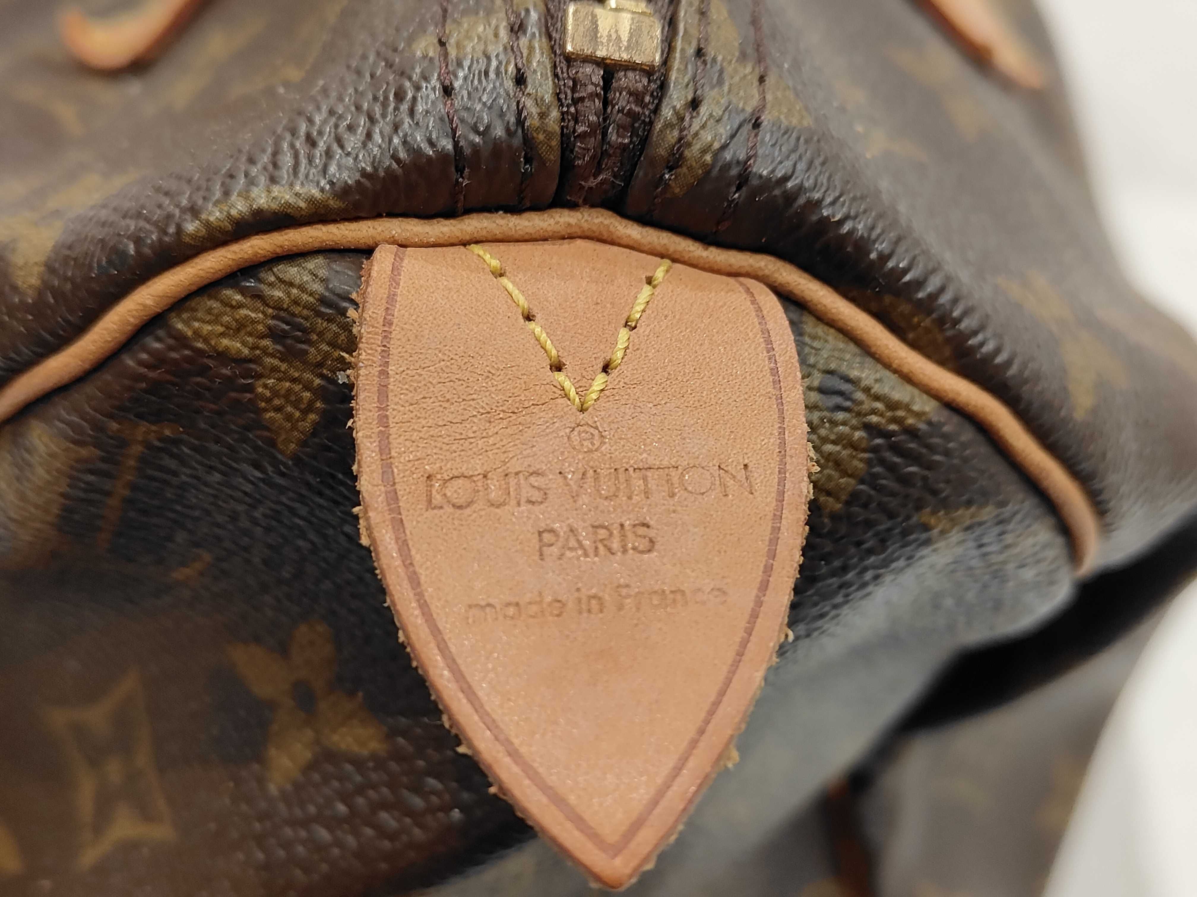 Monogram Speedy 30 Handbag (Slight deformation/deterioration) — view 9
