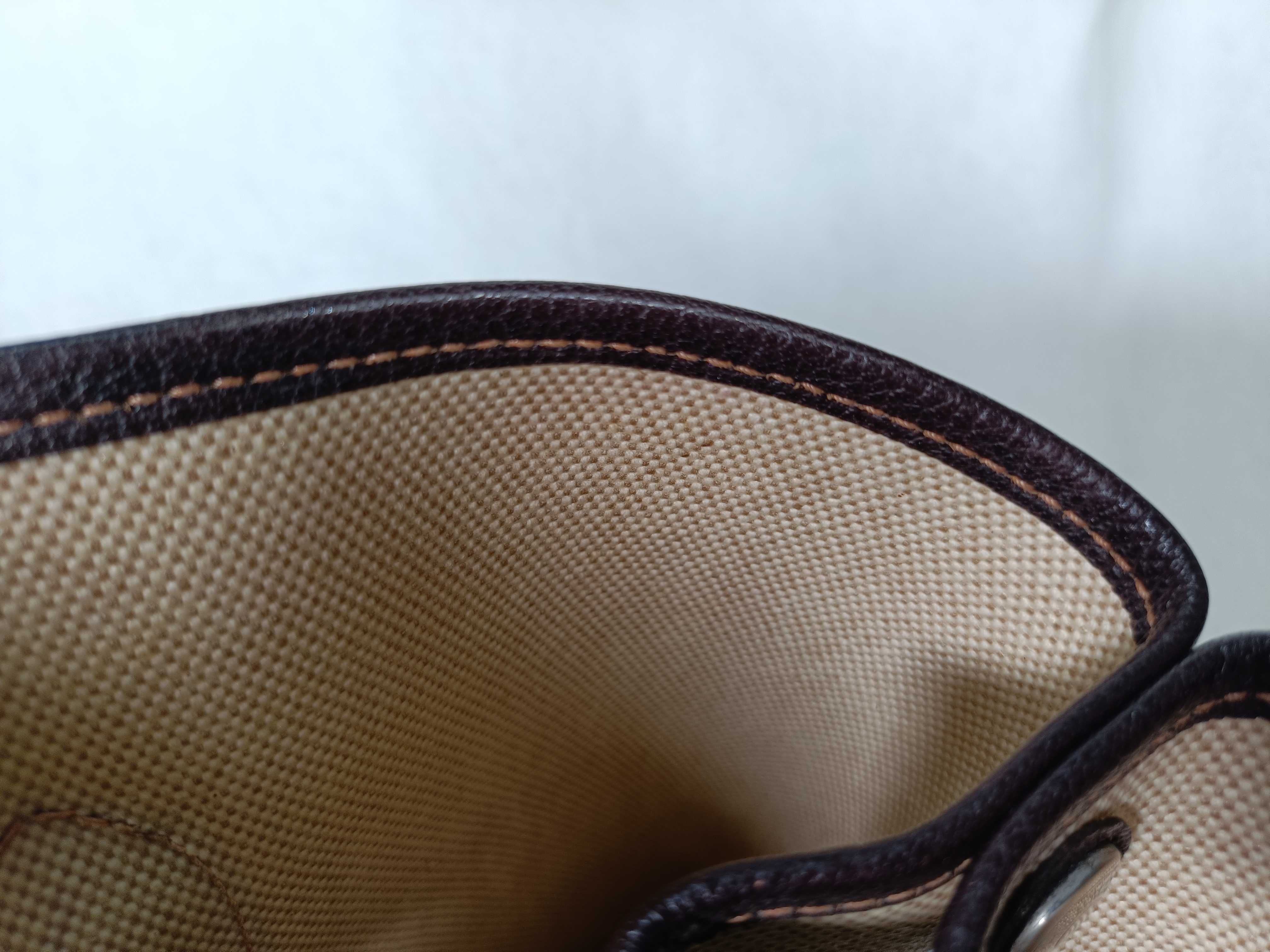 Garden Party 36 PM Toile H x Buffle Beige x Brown Silver Hardware T: 2015 Tote Bag — view 11