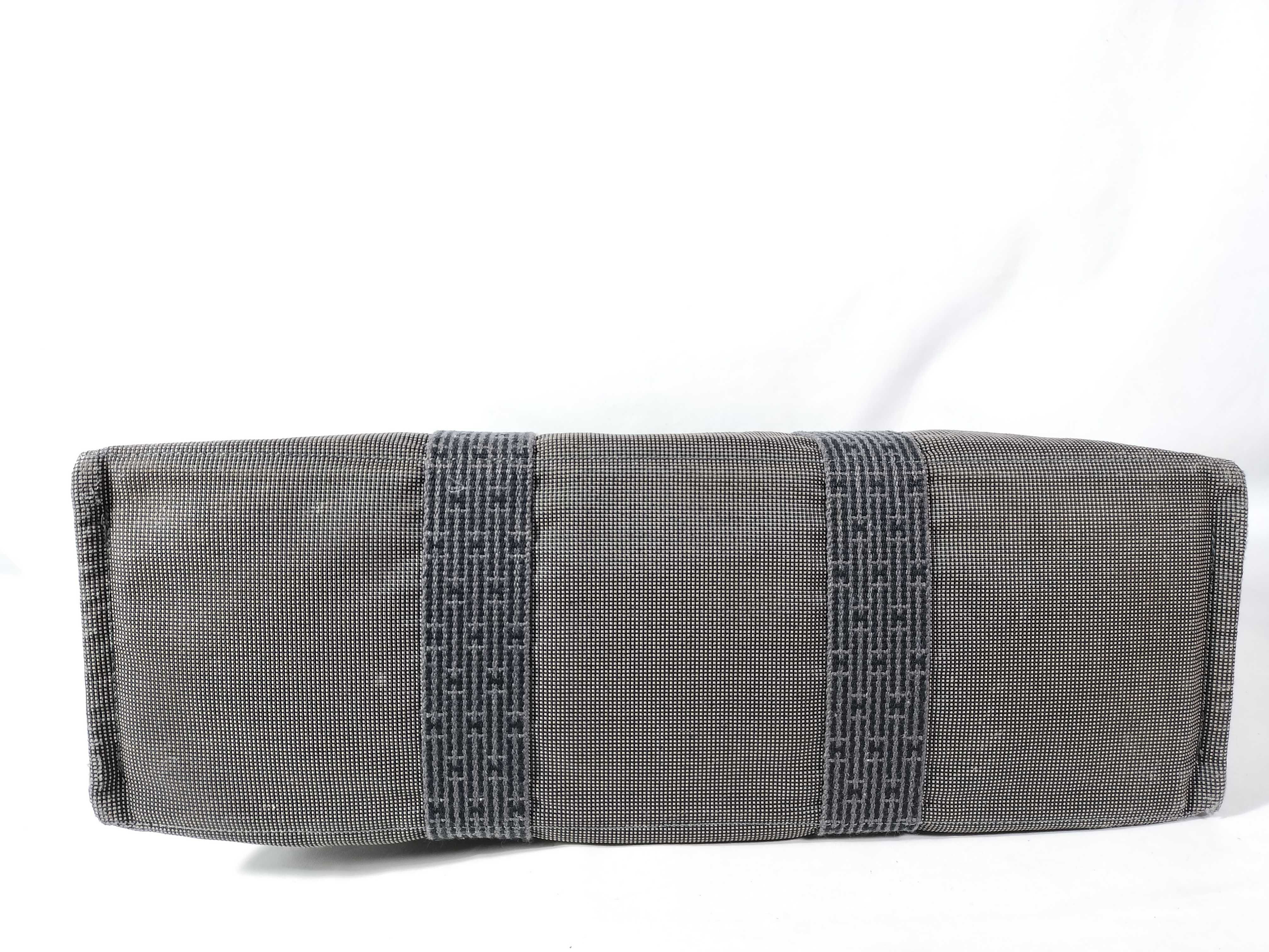 Herline GM Tote Bag, Canvas, Gray Tote Bag — view 6