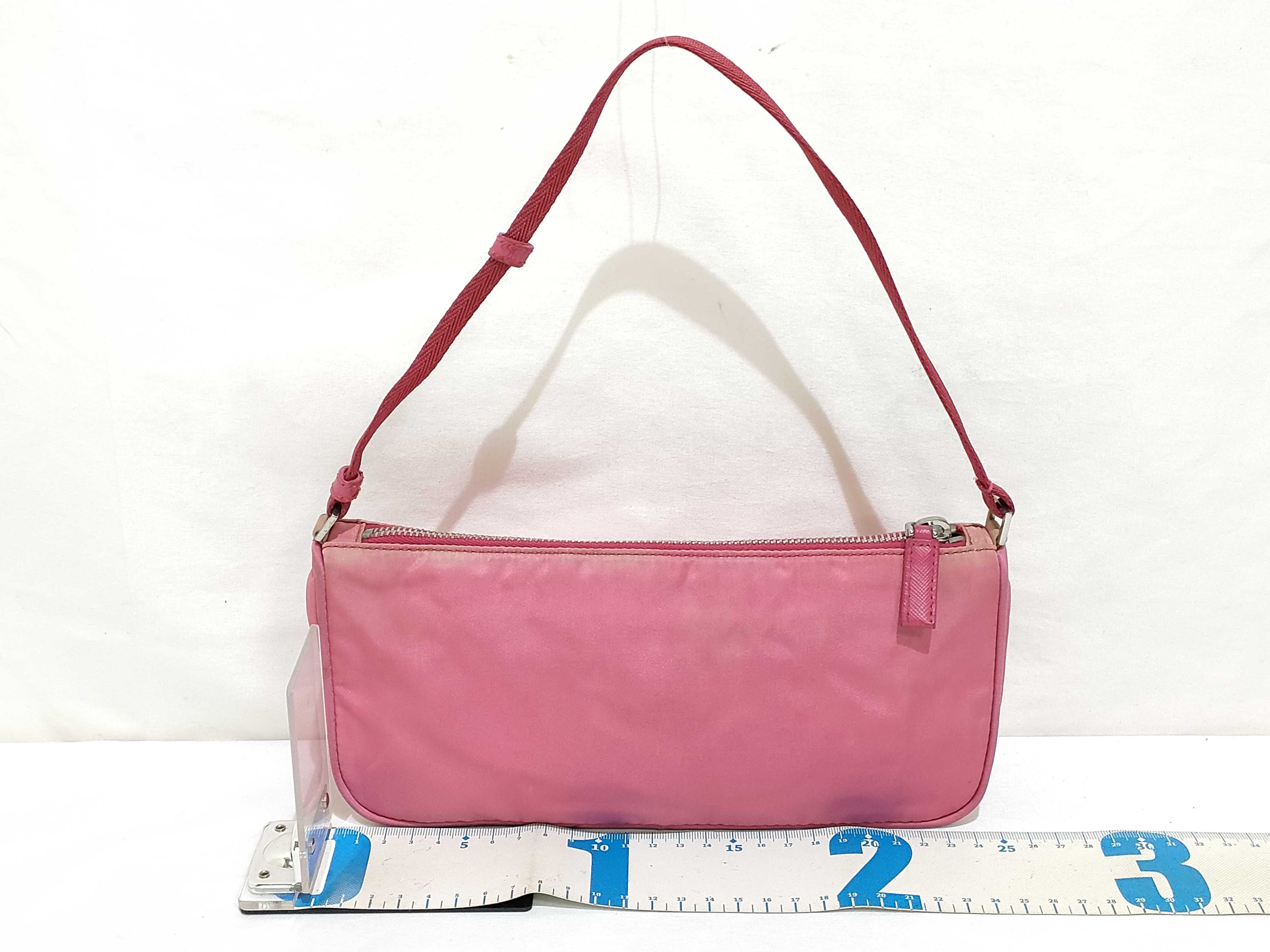Nylon Prada Handbag Nylon Pink Handbag — view 2