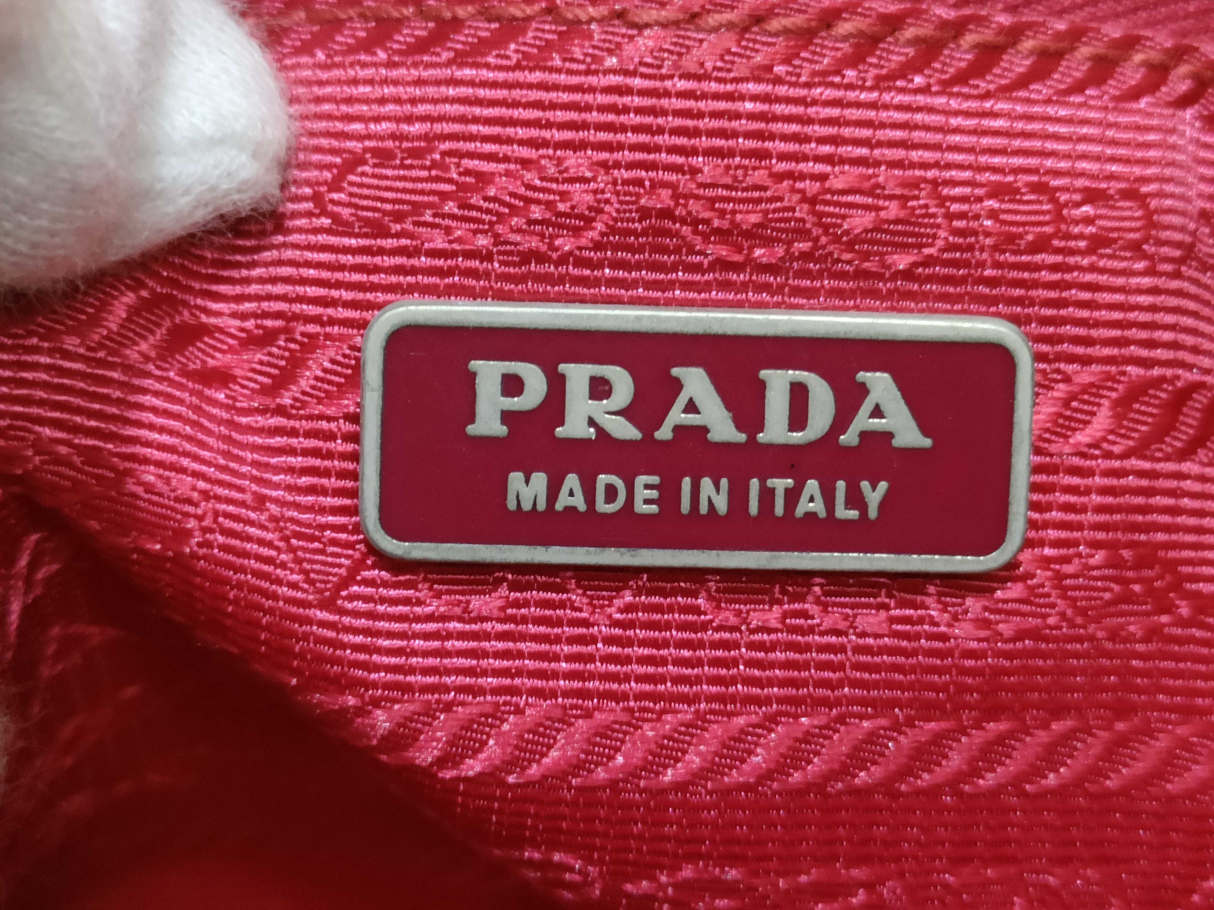Nylon Prada Handbag Nylon Pink Handbag — view 11