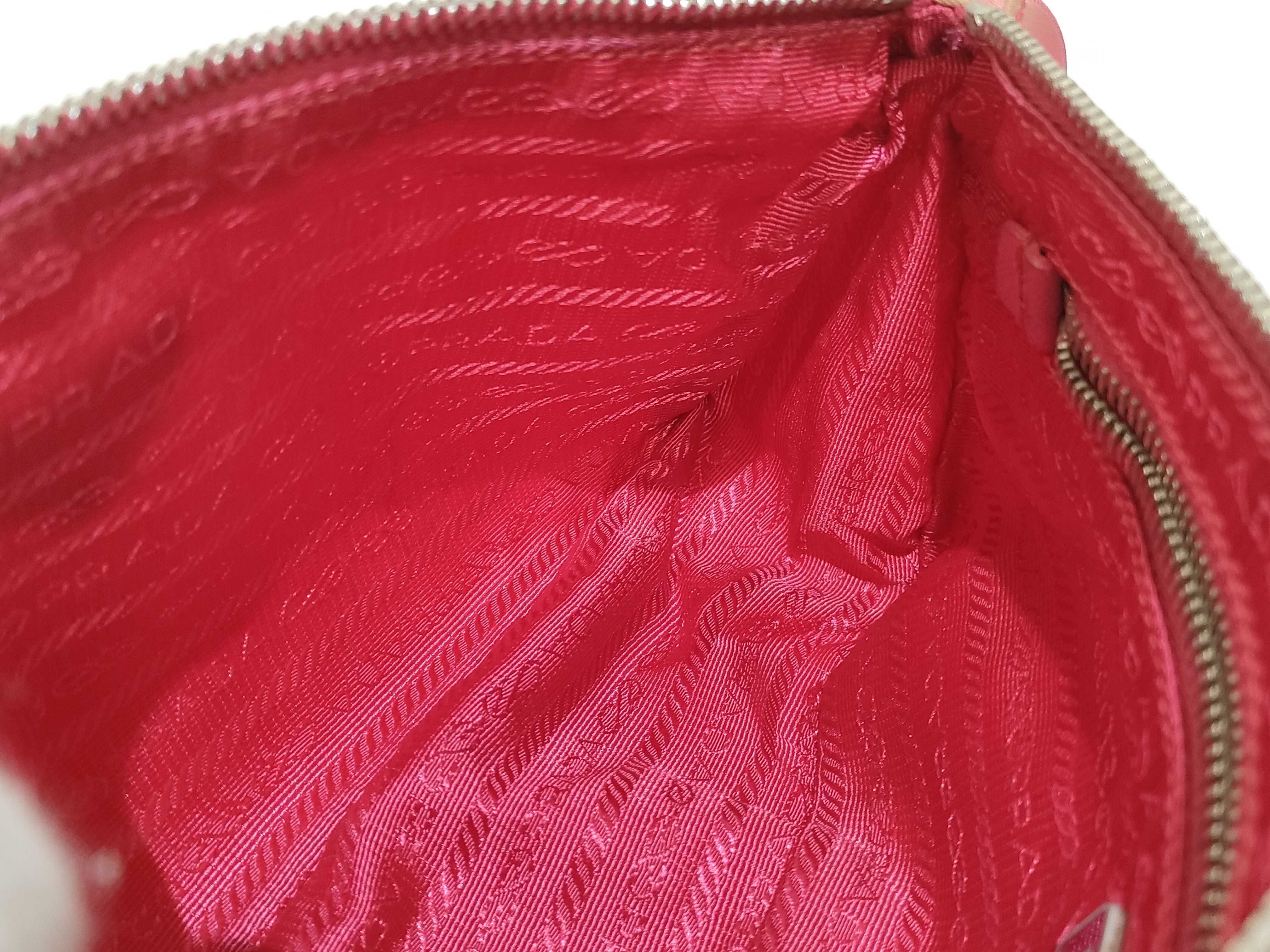 Nylon Prada Handbag Nylon Pink Handbag — view 12