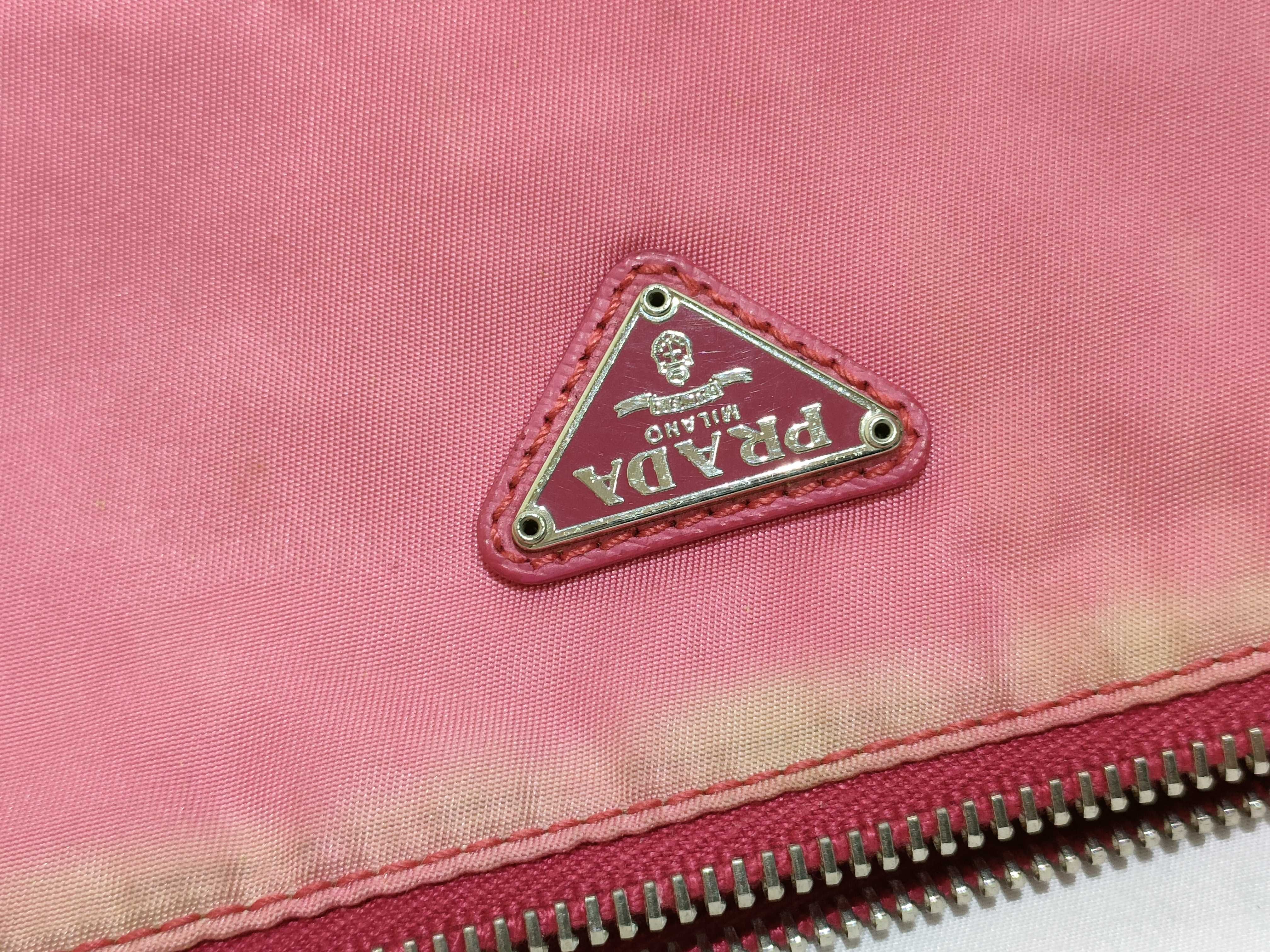 Nylon Prada Handbag Nylon Pink Handbag — view 14