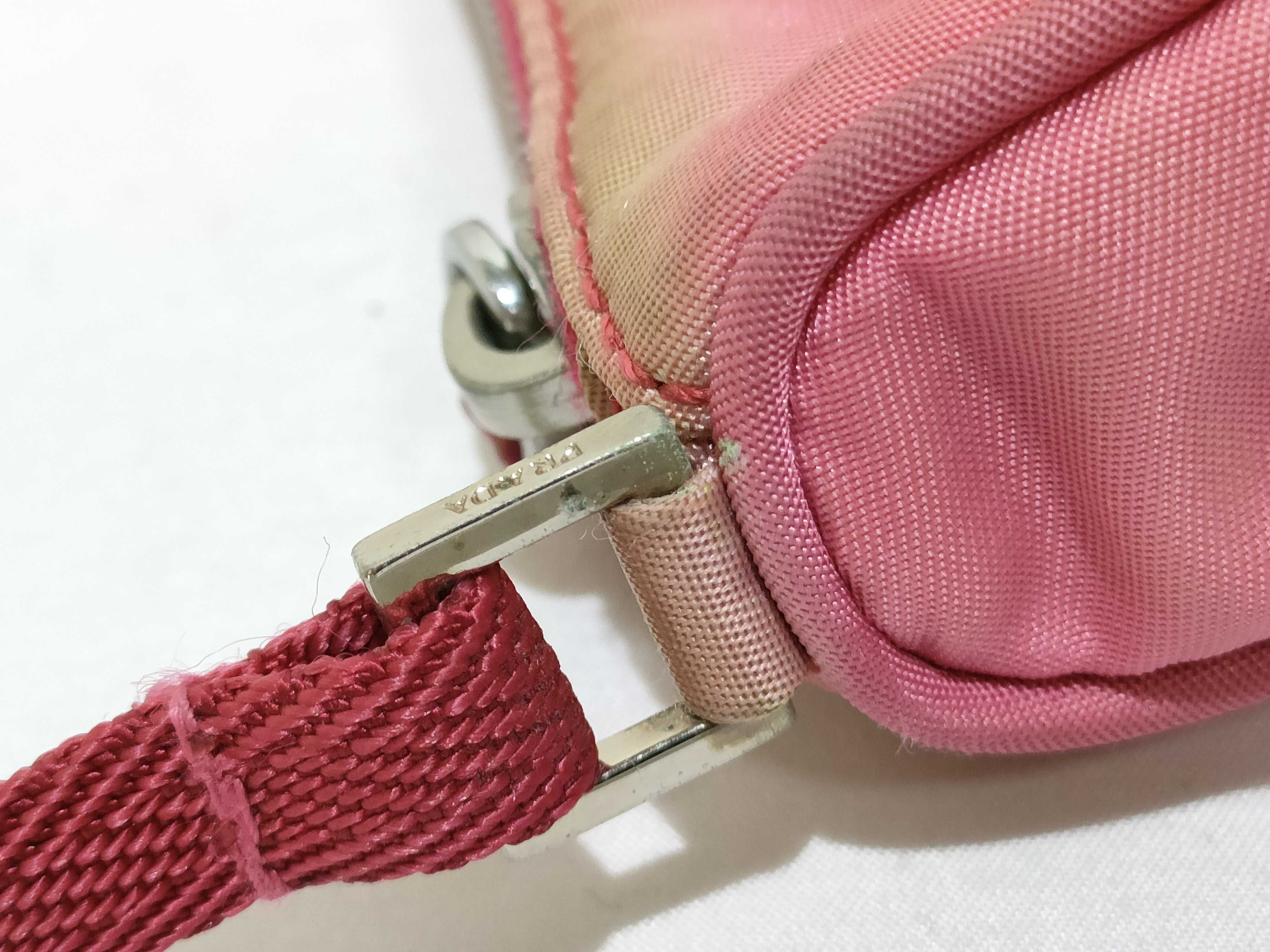 Nylon Prada Handbag Nylon Pink Handbag — view 5