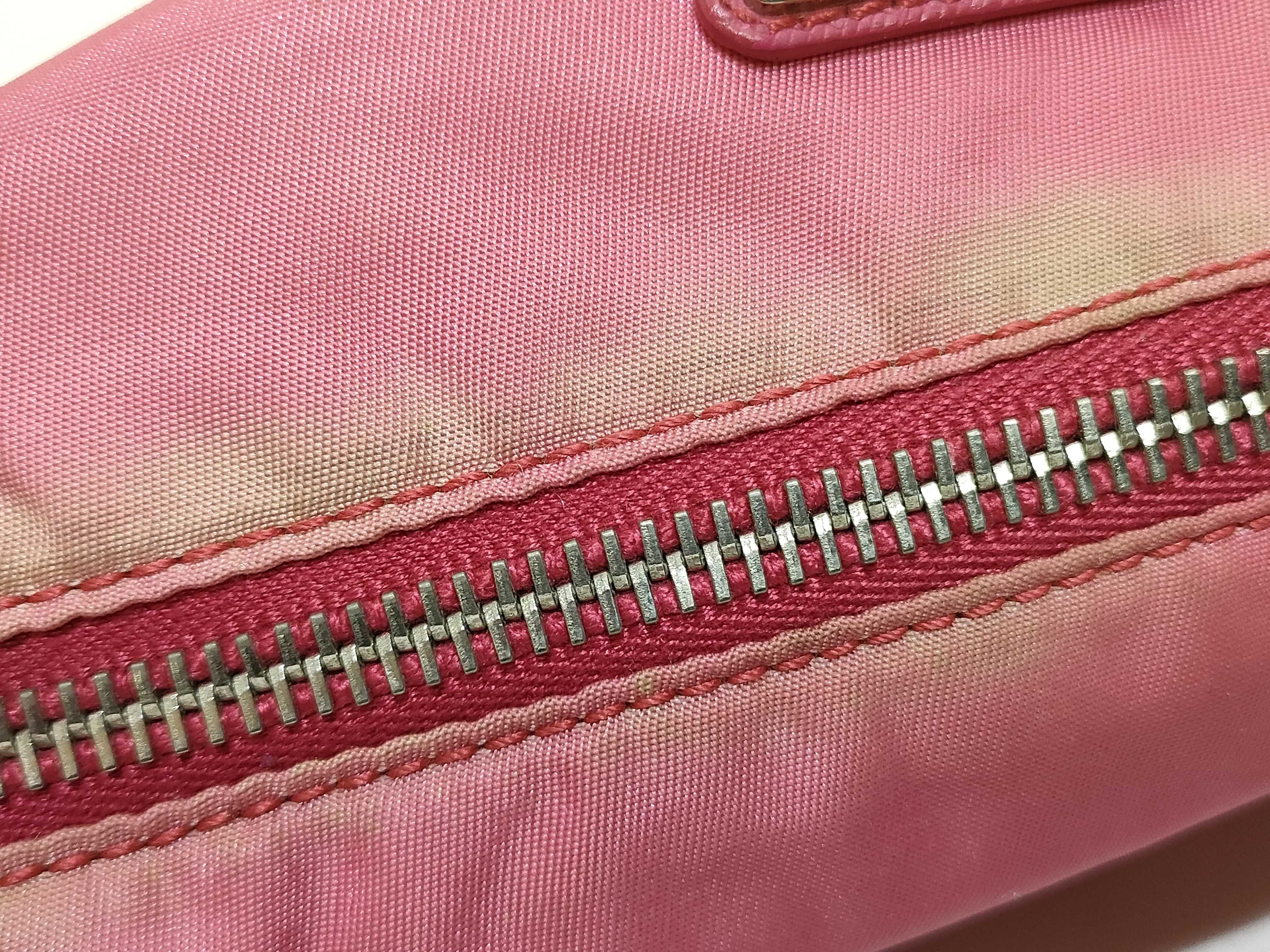 Nylon Prada Handbag Nylon Pink Handbag — view 8