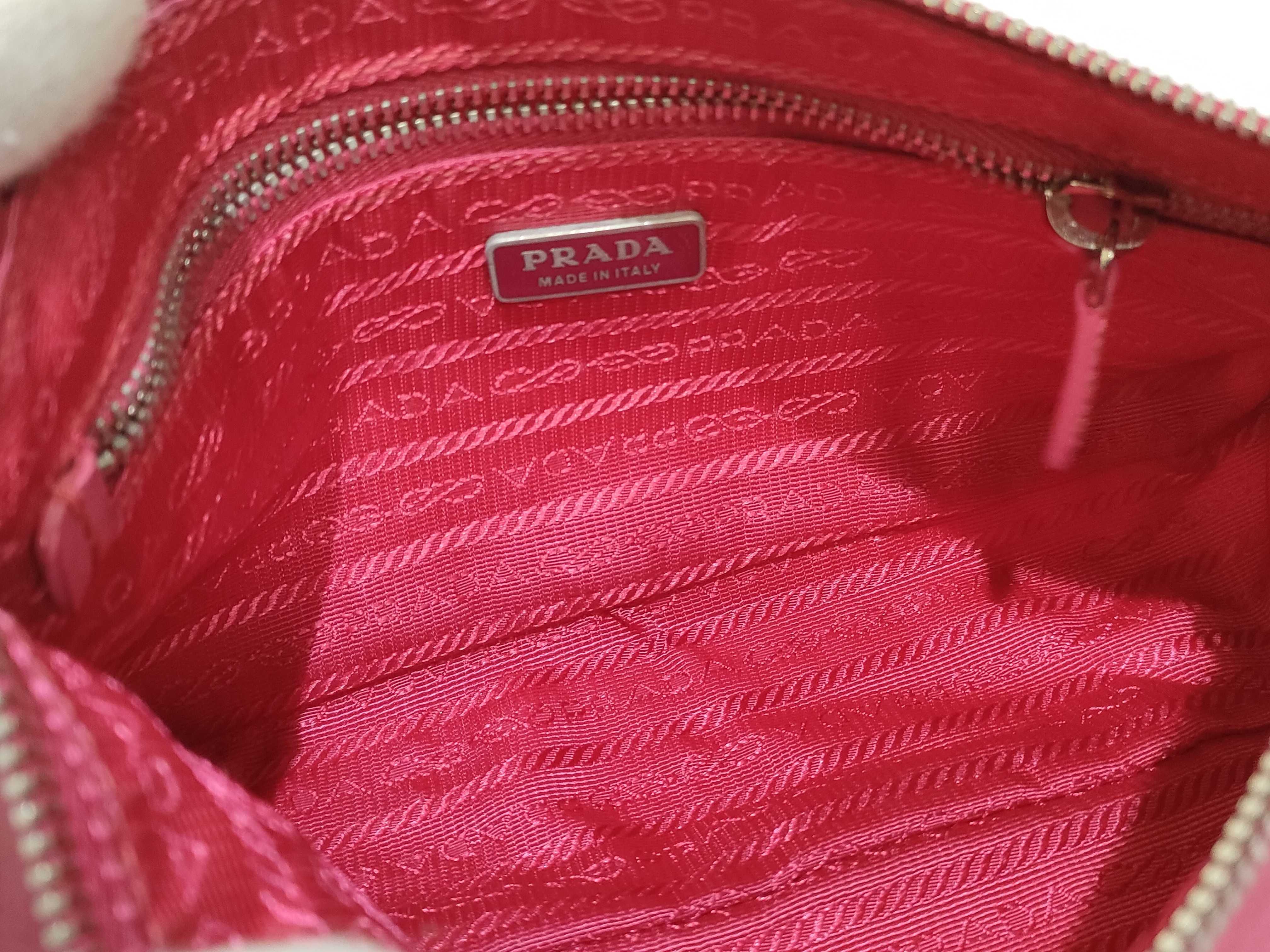 Nylon Prada Handbag Nylon Pink Handbag — view 9