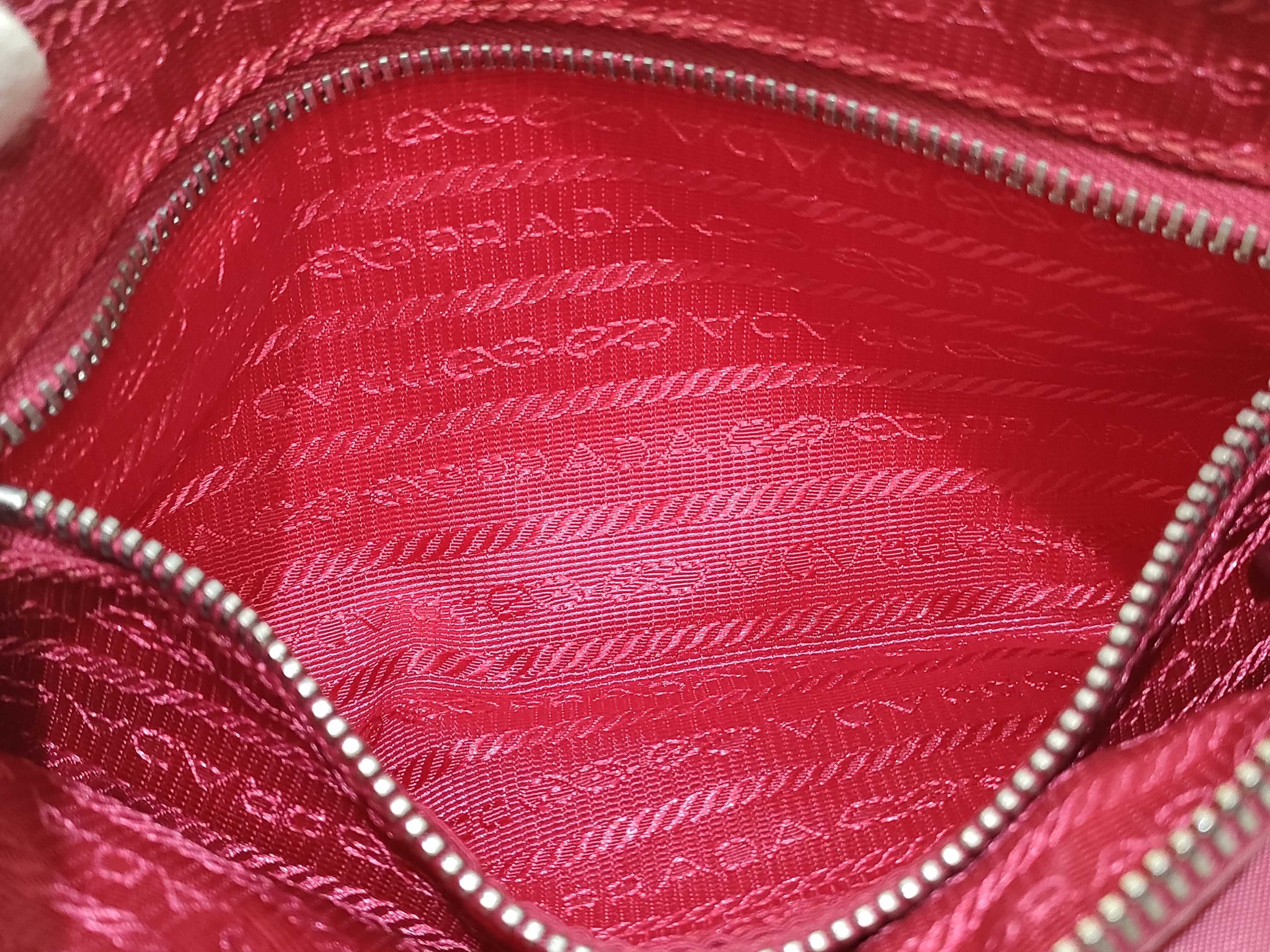Nylon Prada Handbag Nylon Pink Handbag — view 10