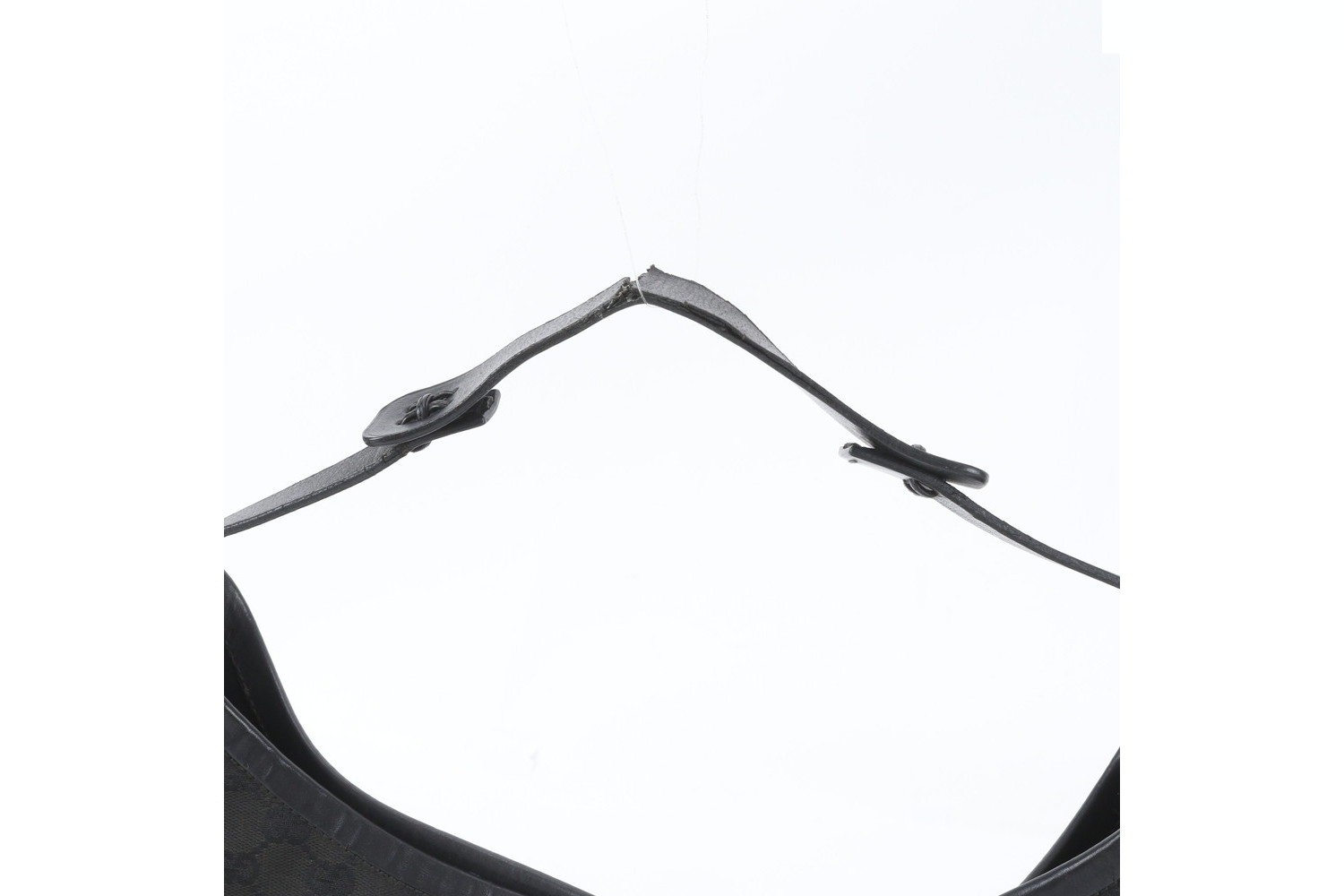 GG Canvas 106242 Leather Shoulder Bag — view 2