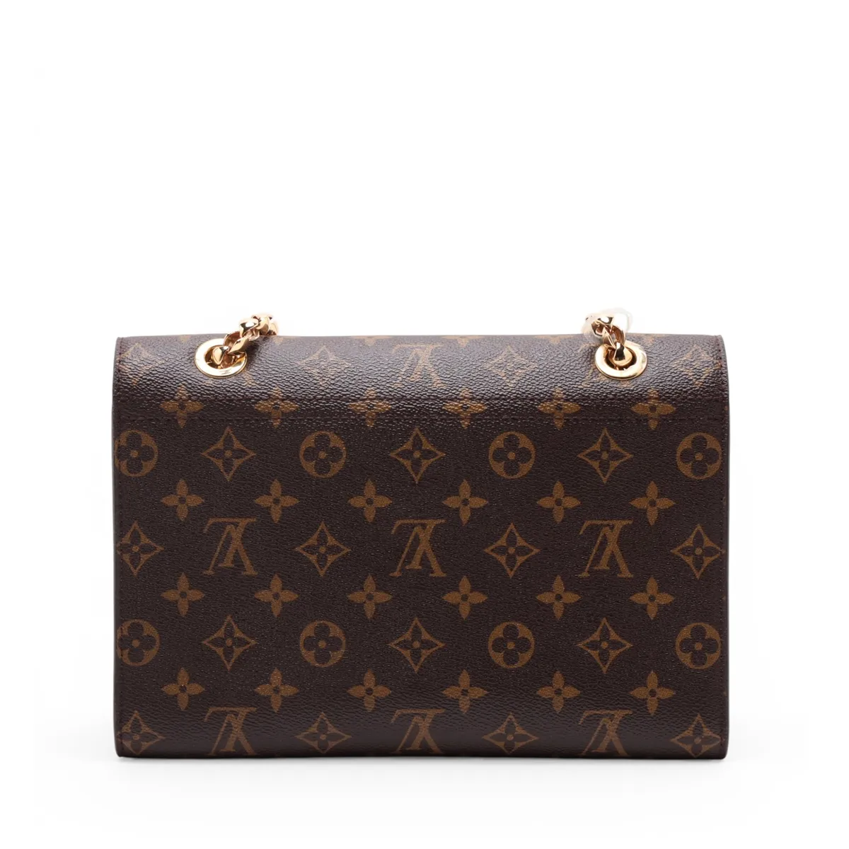 Monogram x Leather Victoire M41730 AH2187 Brown x Black (RFID detected) — view 2