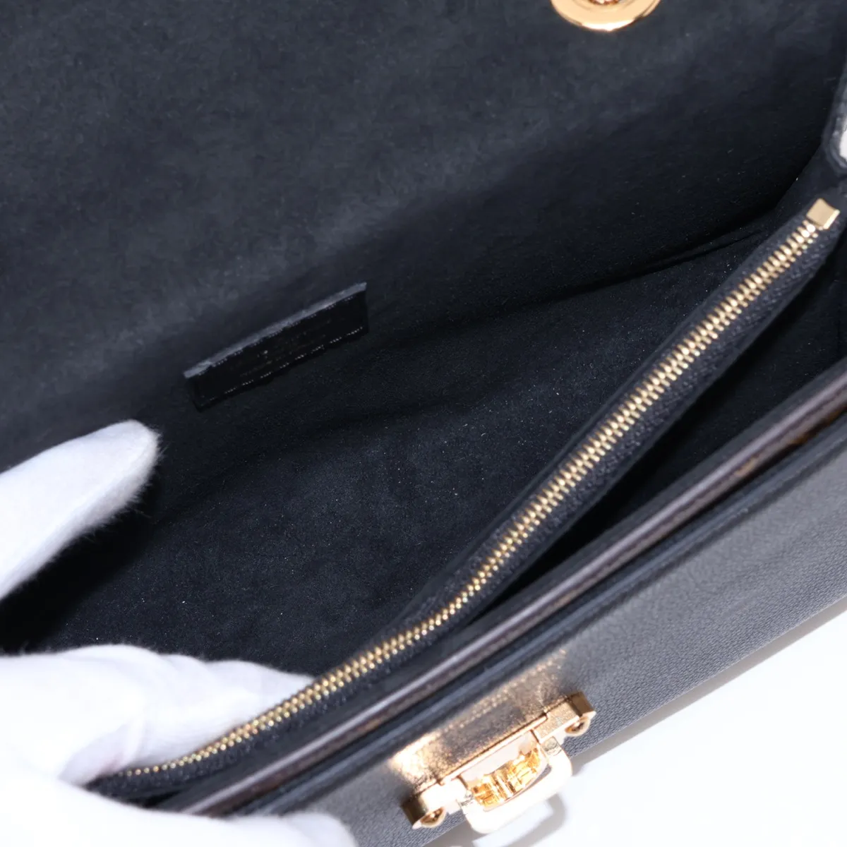 Monogram x Leather Victoire M41730 AH2187 Brown x Black (RFID detected) — view 7