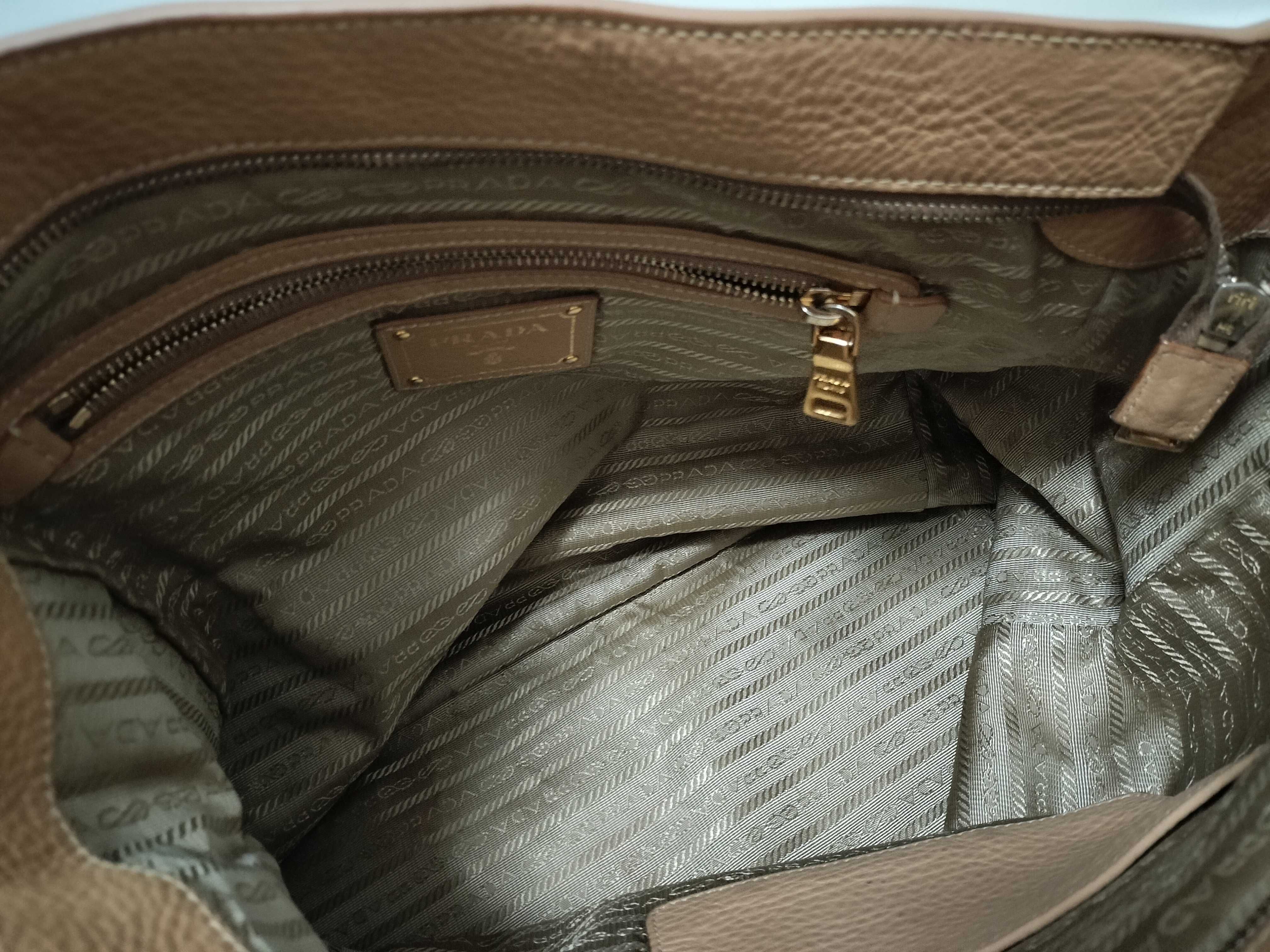 Shoulder Bag Leather Beige Shoulder Bag — view 10
