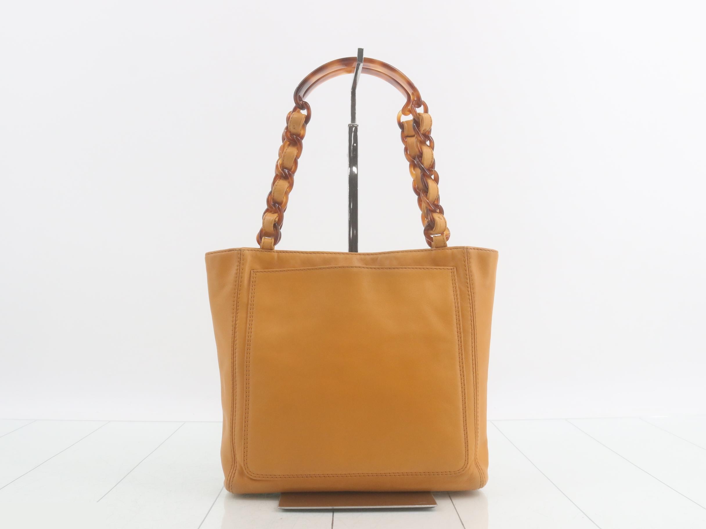 Leather Coco Mark Chain Handbag — view 2