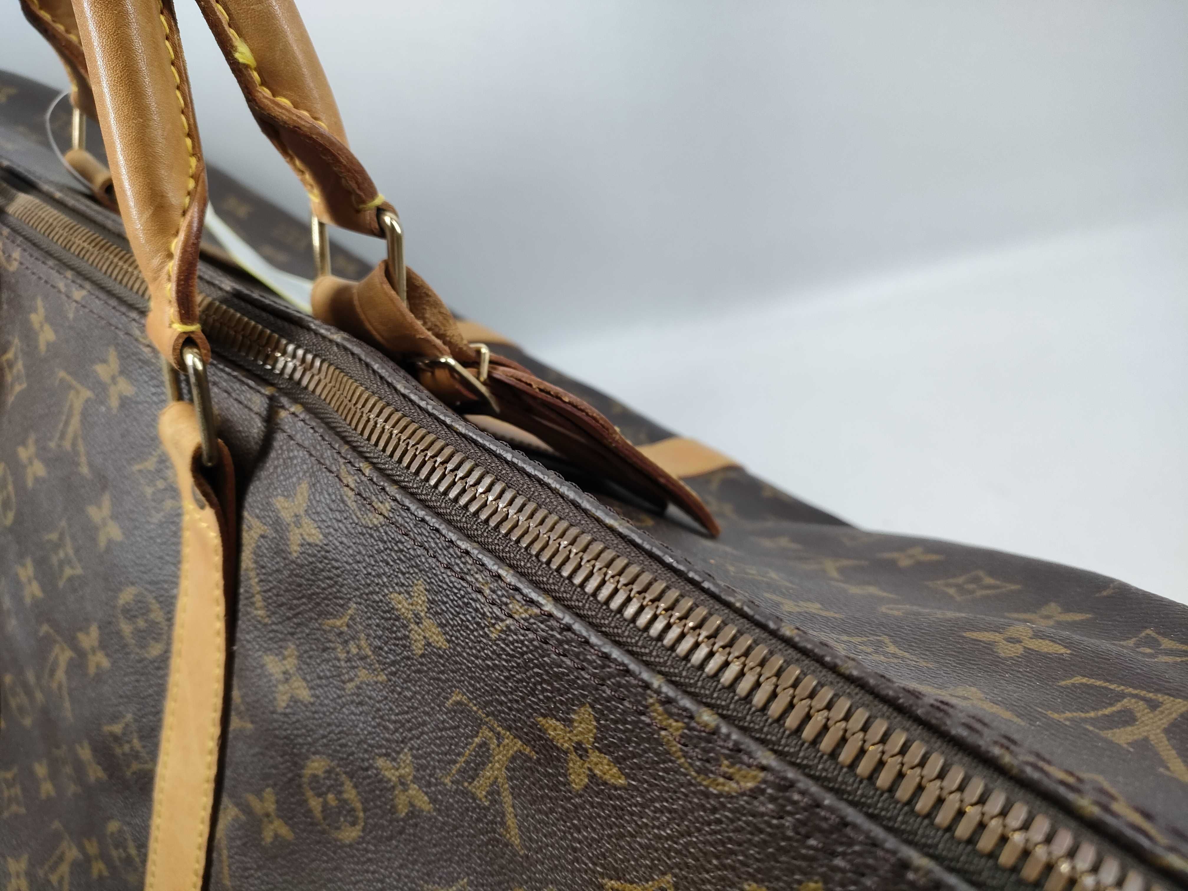 Monogram M41414 Keepall Bandoulière 55 Boston Bag — view 6