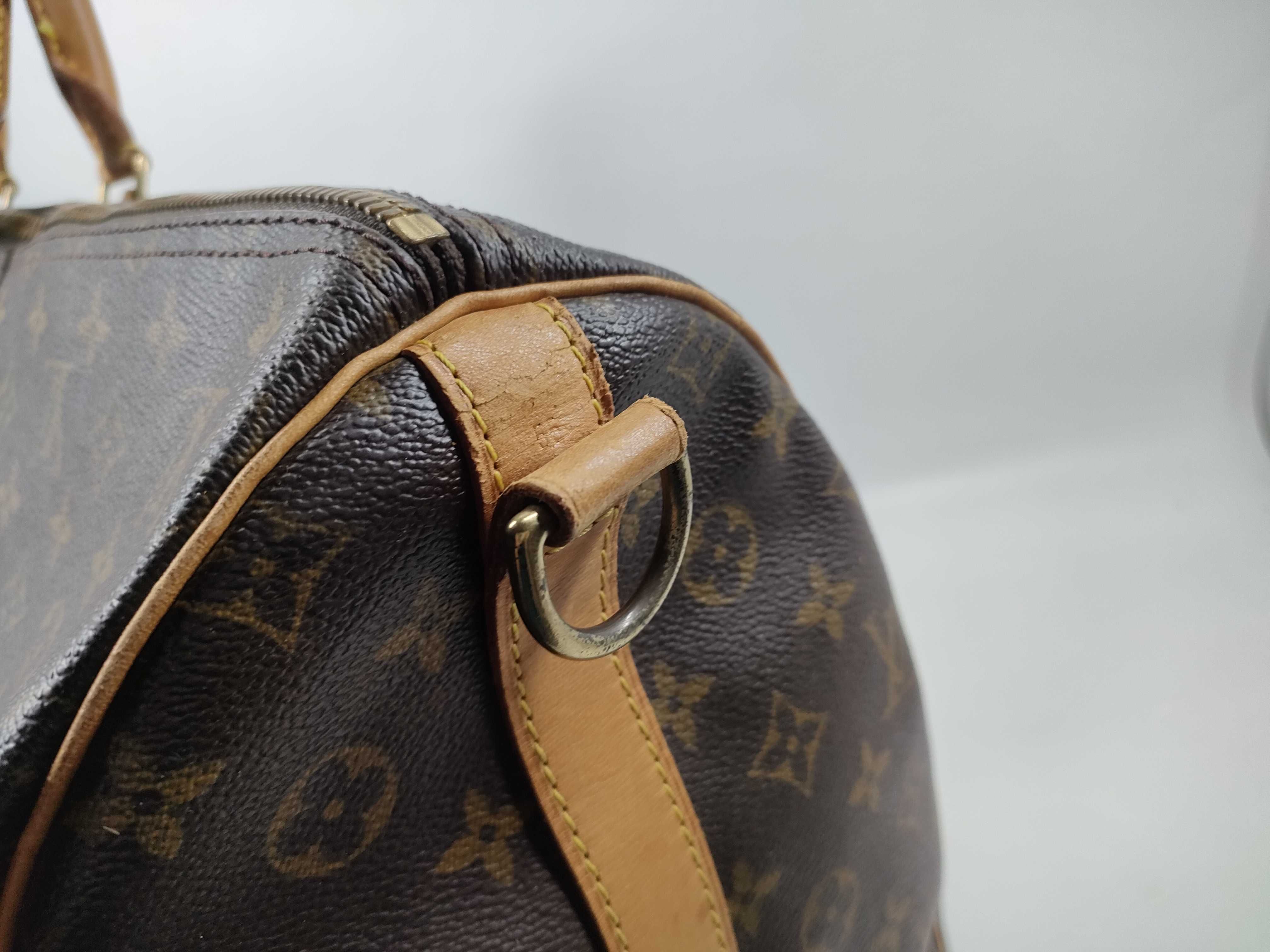 Monogram M41414 Keepall Bandoulière 55 Boston Bag — view 7