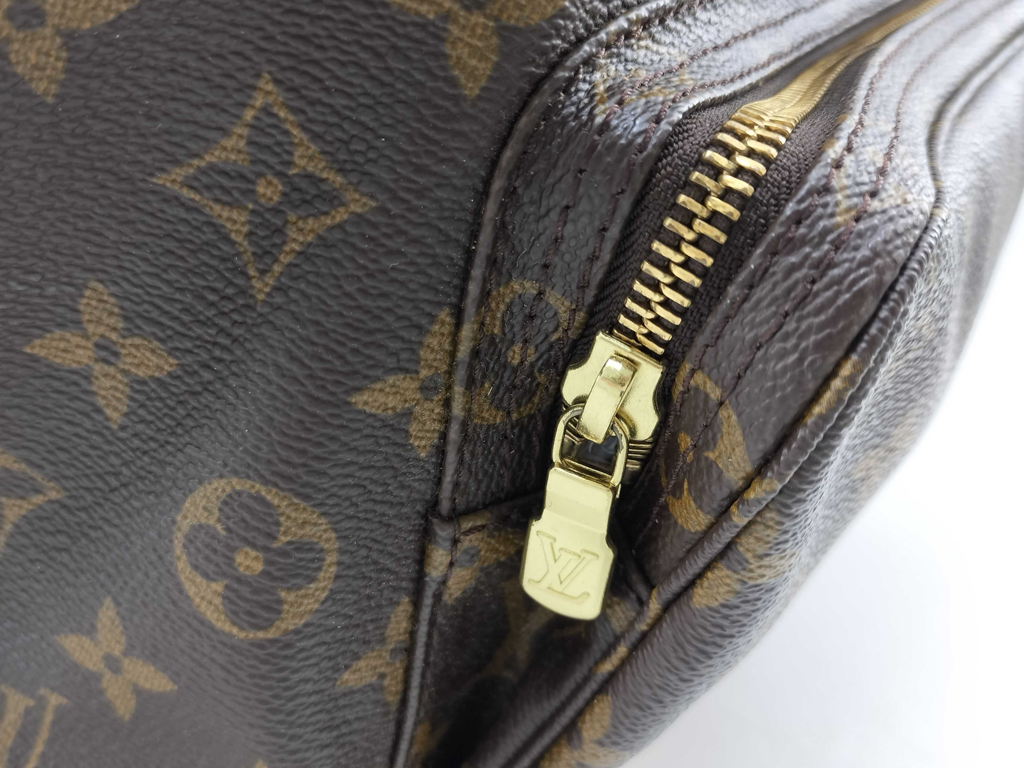 Monogram Backpack Montsouris GM M51135/BA0978 Brown Leather Backpack — view 6
