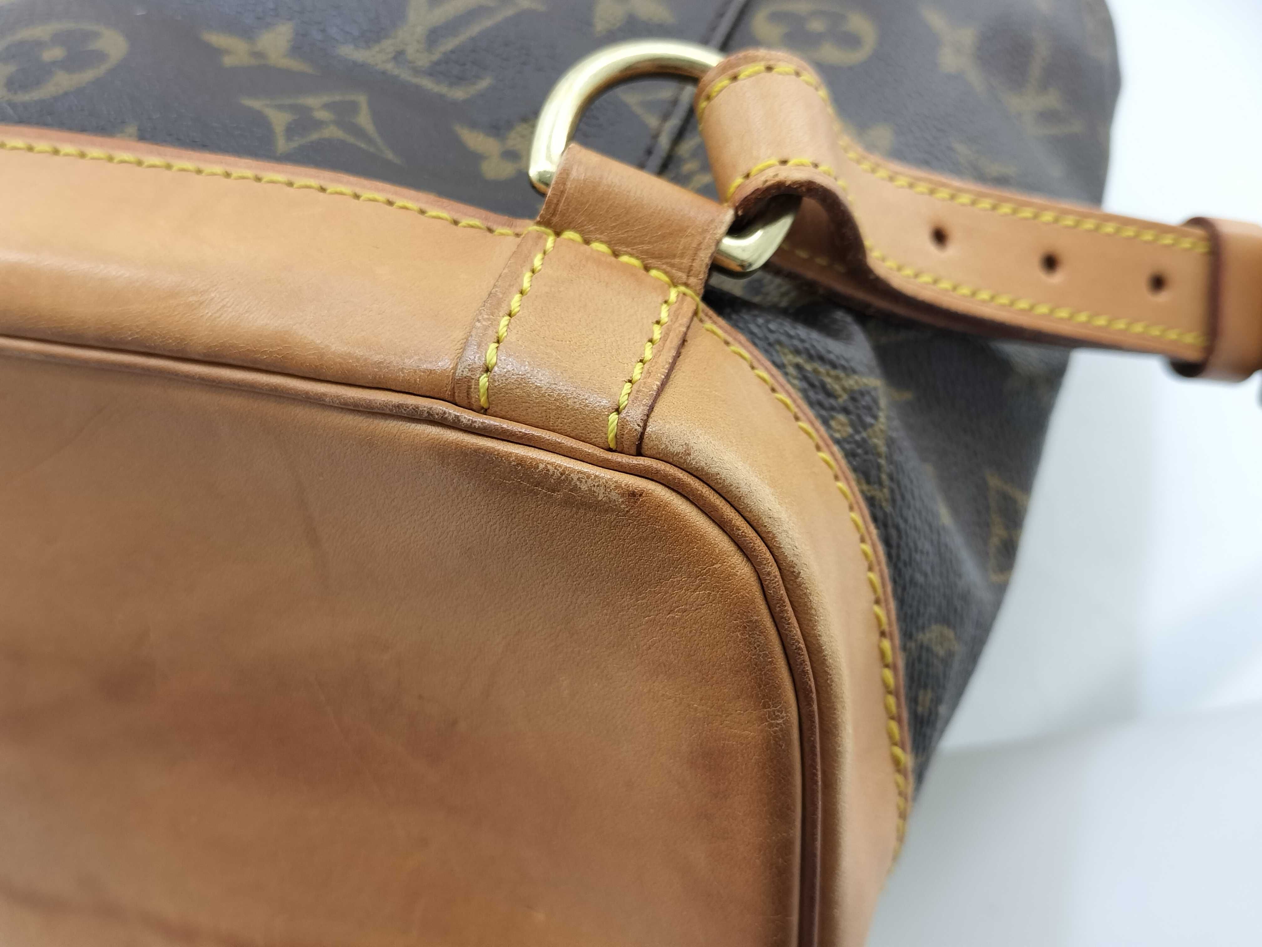 Monogram Backpack Montsouris GM M51135/BA0978 Brown Leather Backpack — view 9