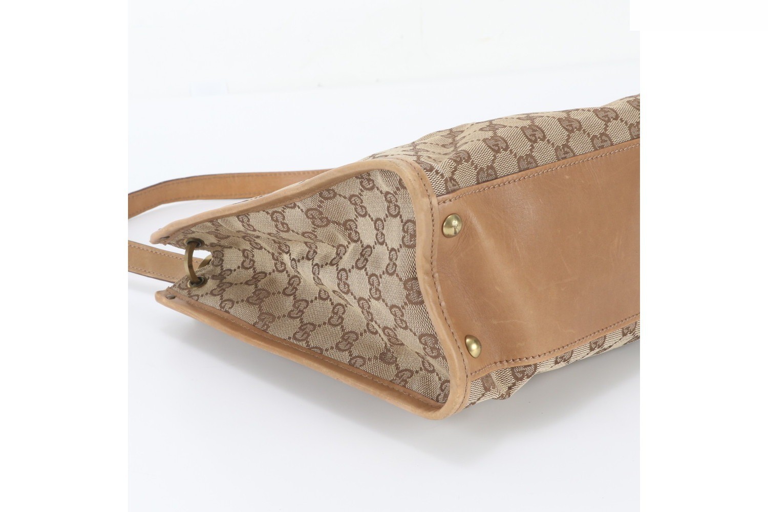GG Canvas 110292 Leather Shoulder Bag, Tote Bag — view 5
