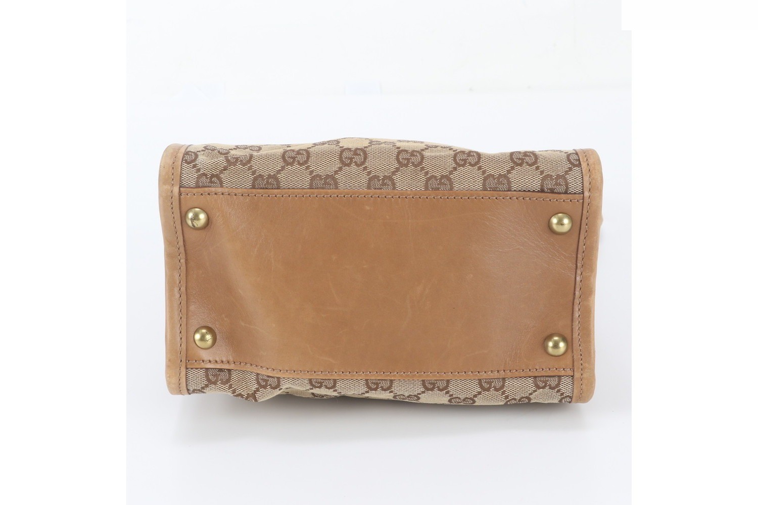 GG Canvas 110292 Leather Shoulder Bag, Tote Bag — view 6