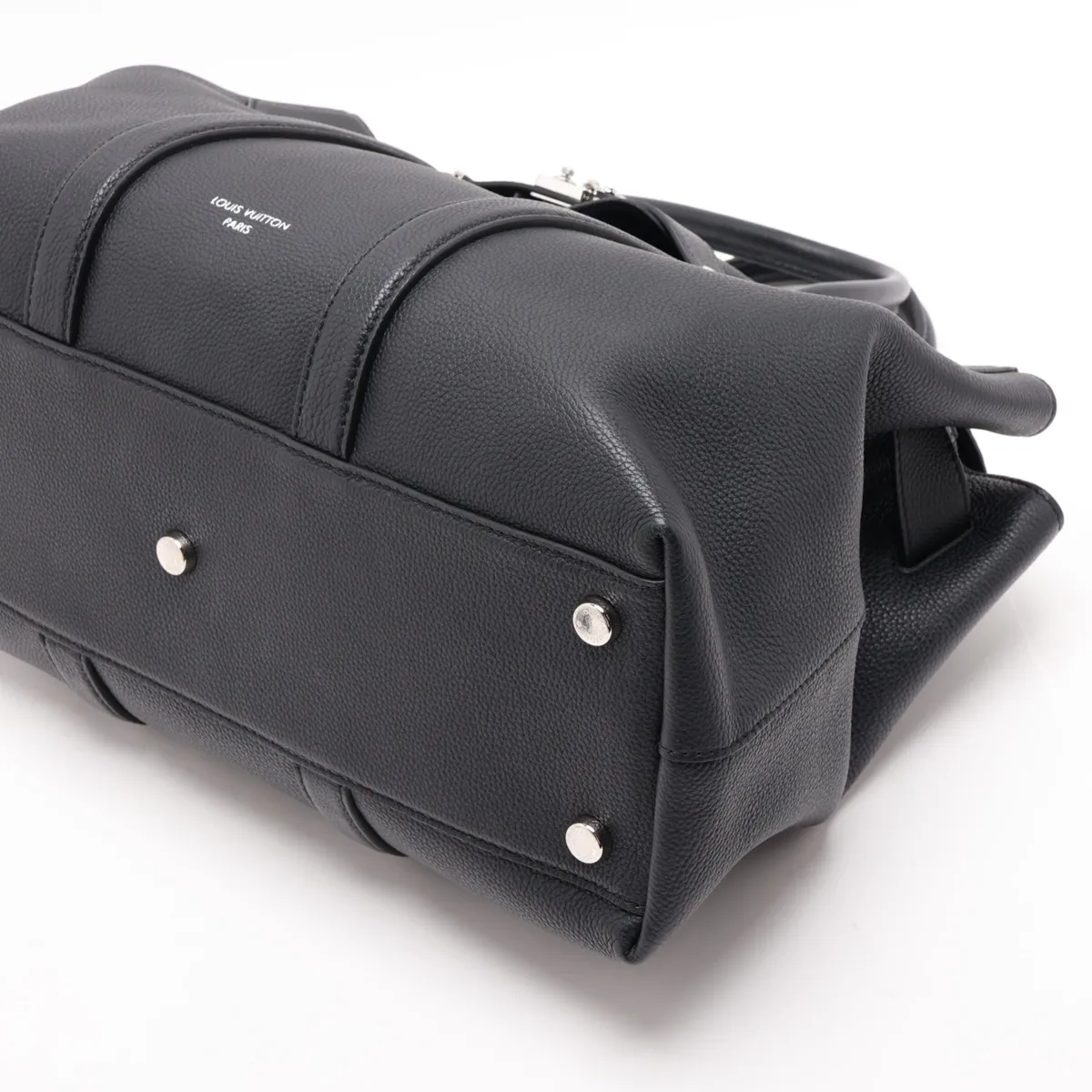 LV logo Georges Tote MM M23153 Black (RFID detected) — view 3