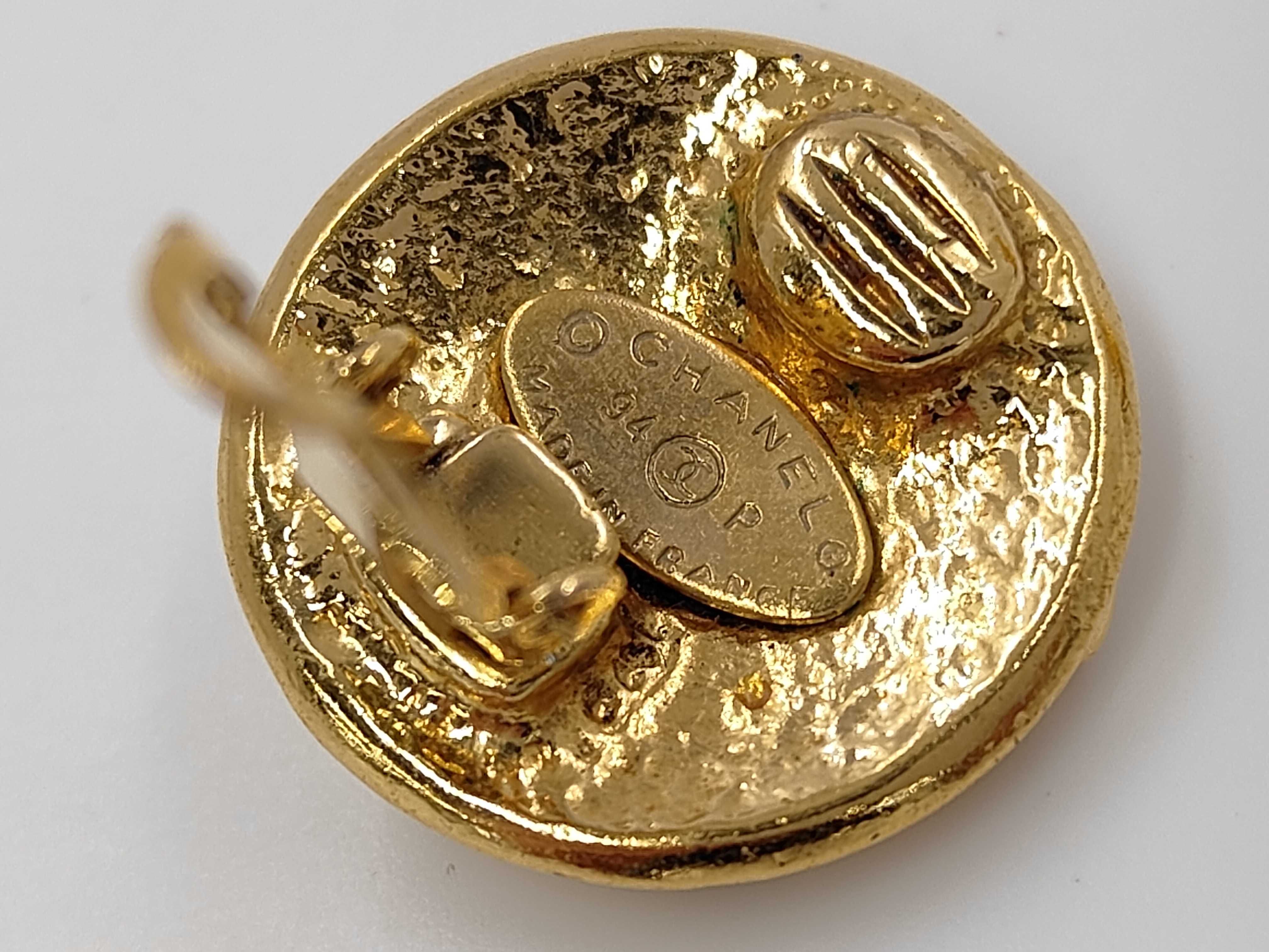 earrings, Coco Mark, gold earrings — view 4