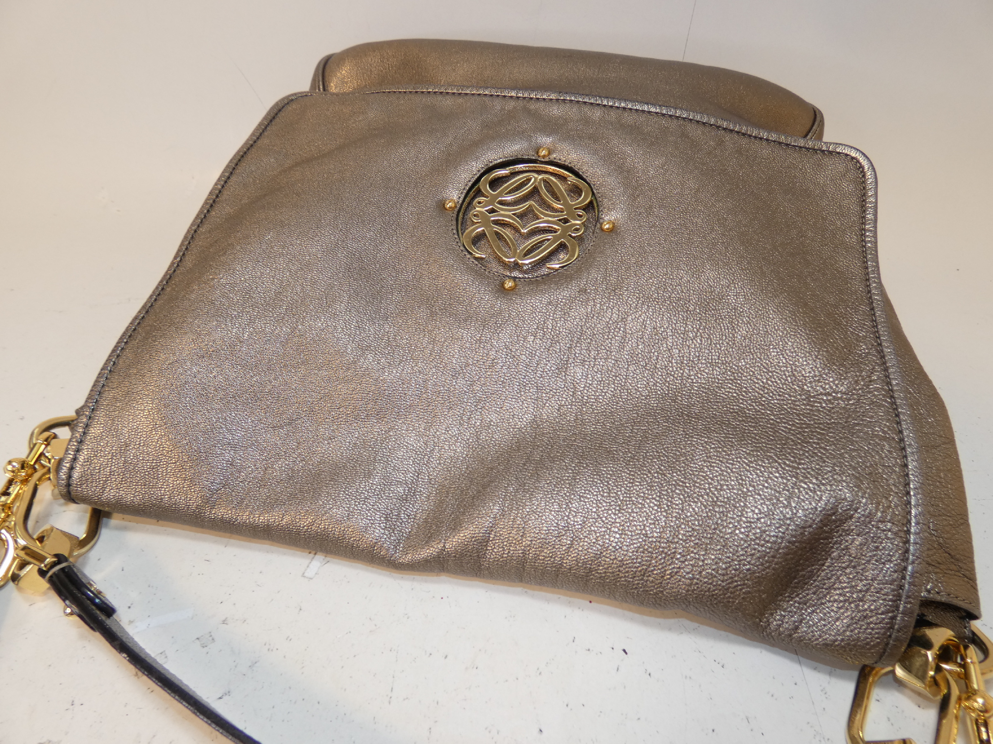 Anagram Chain Shoulder Bag — view 3
