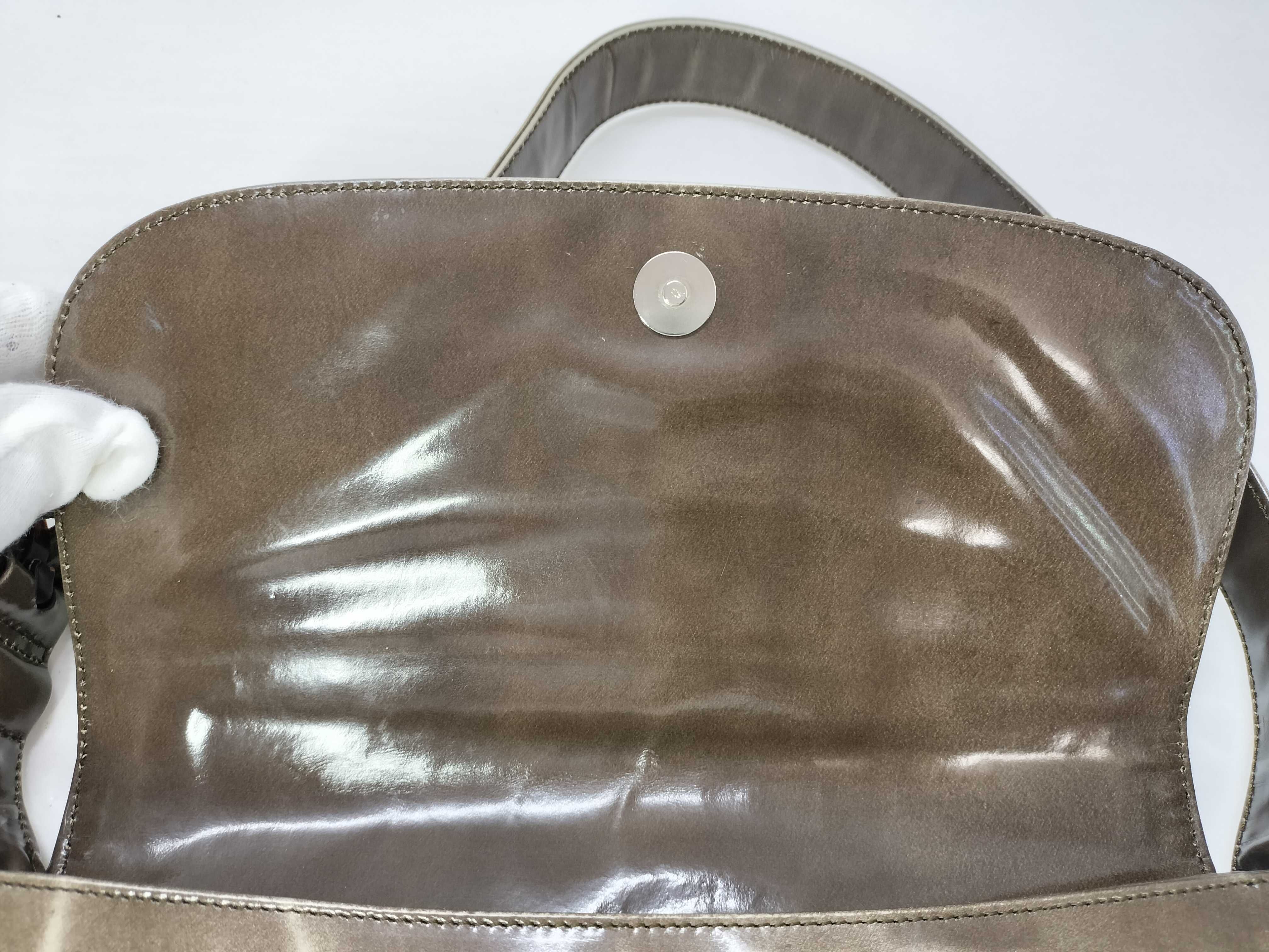 One-Shoulder Bag, Patent Leather Shoulder Bag — view 12