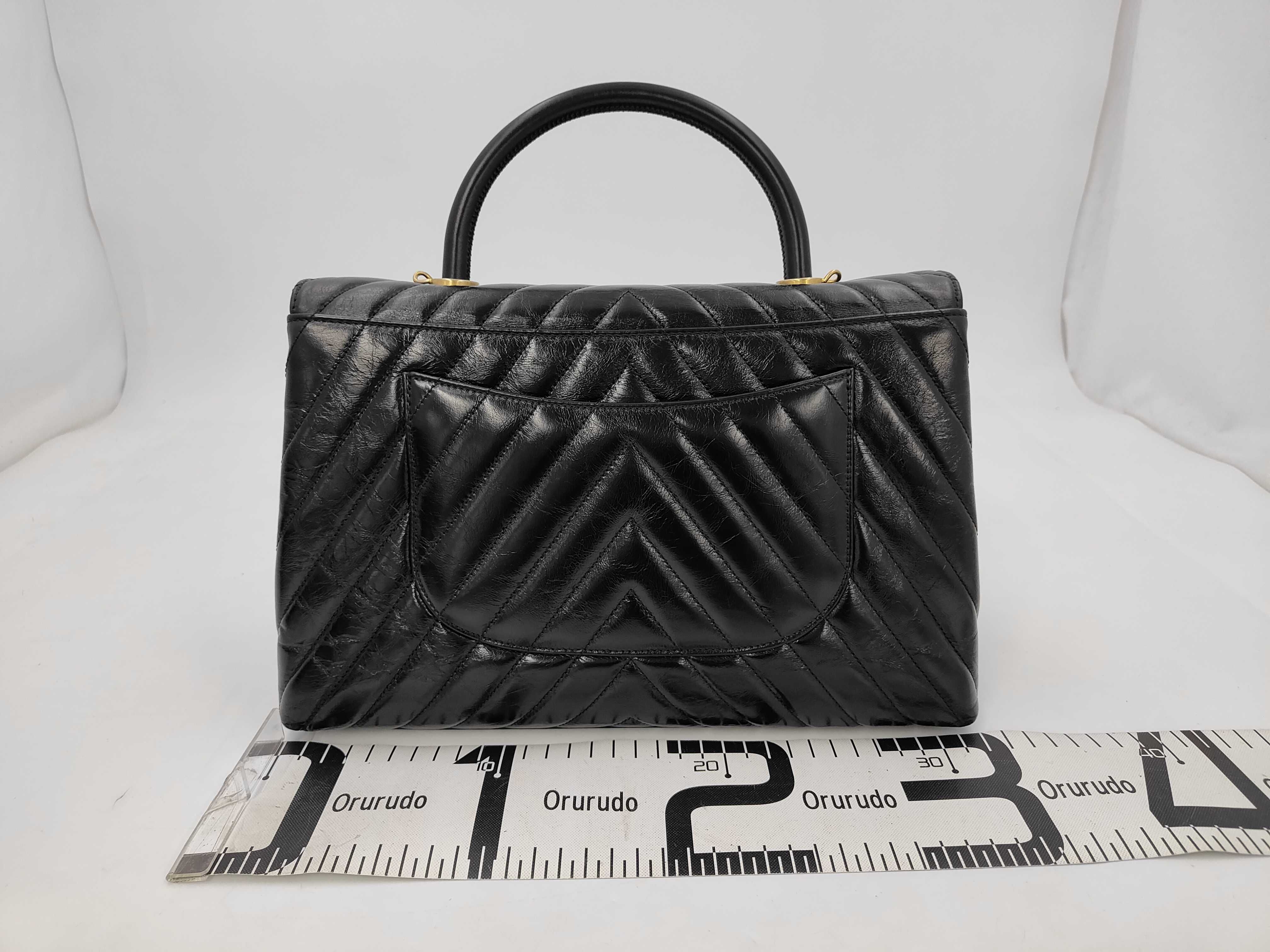 Coco Handle Large Black Handbag A92992 — view 2