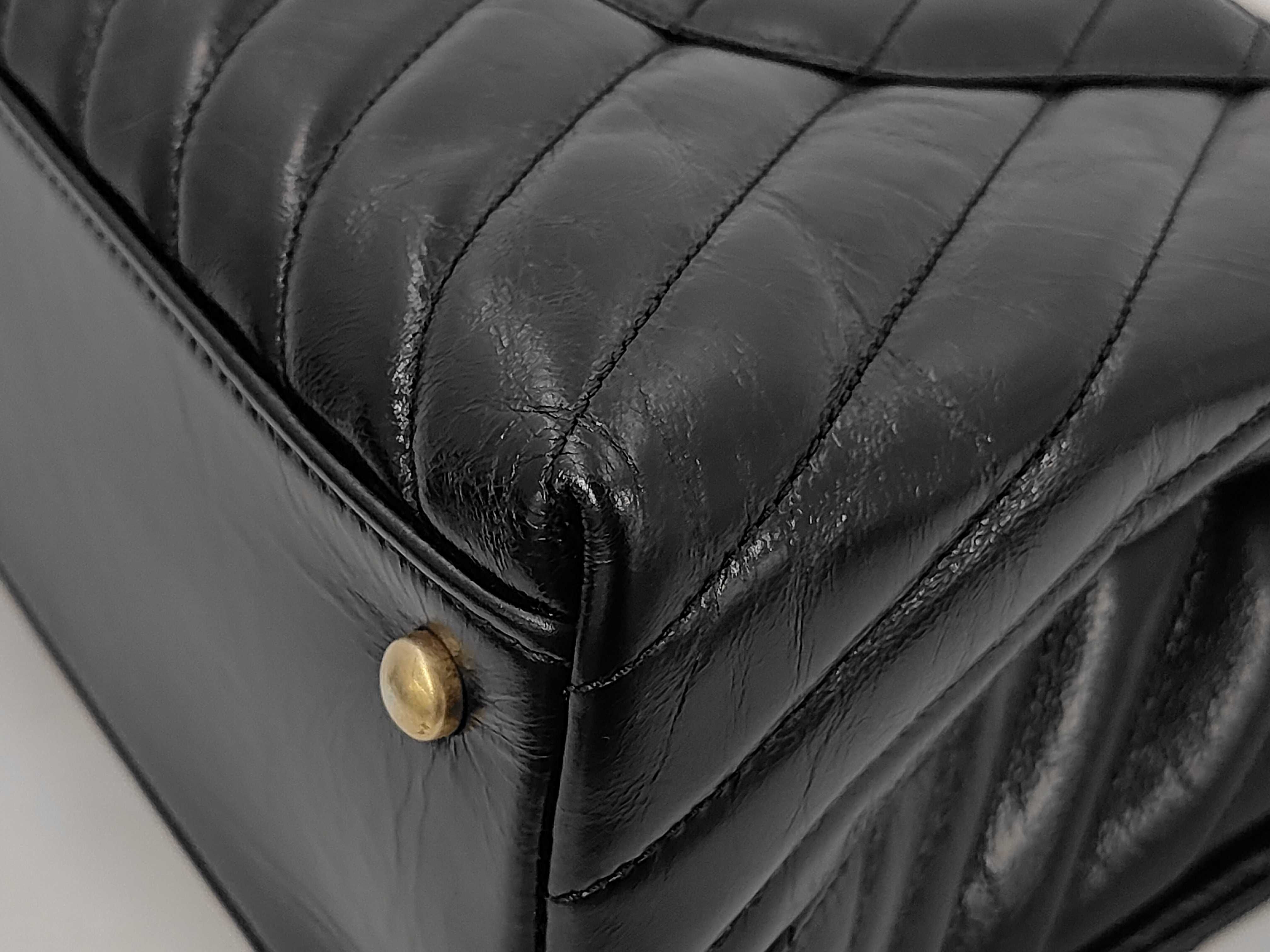 Coco Handle Large Black Handbag A92992 — view 3