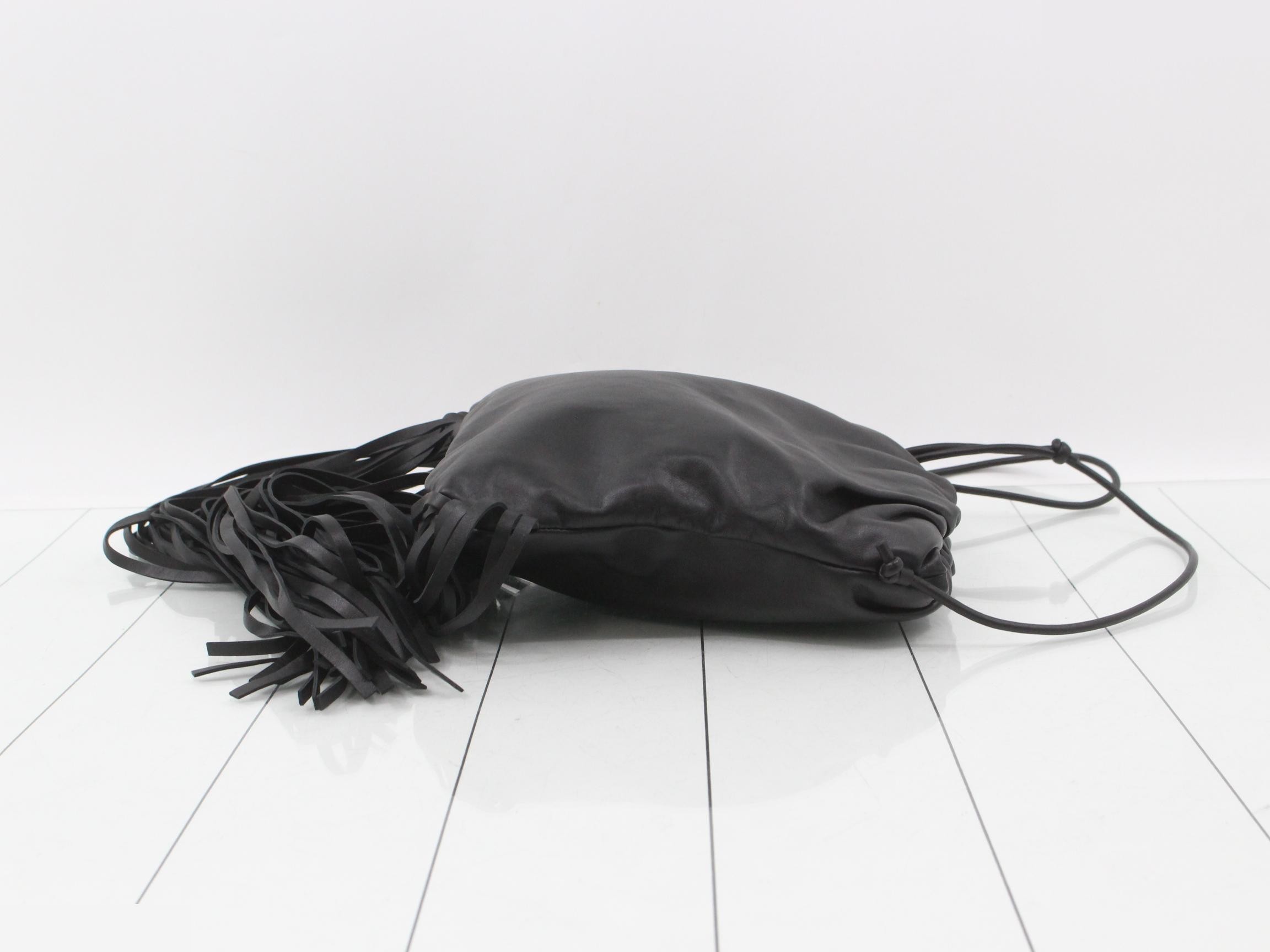Intrecciato (bag) - Shoulder bag - Black — view 3