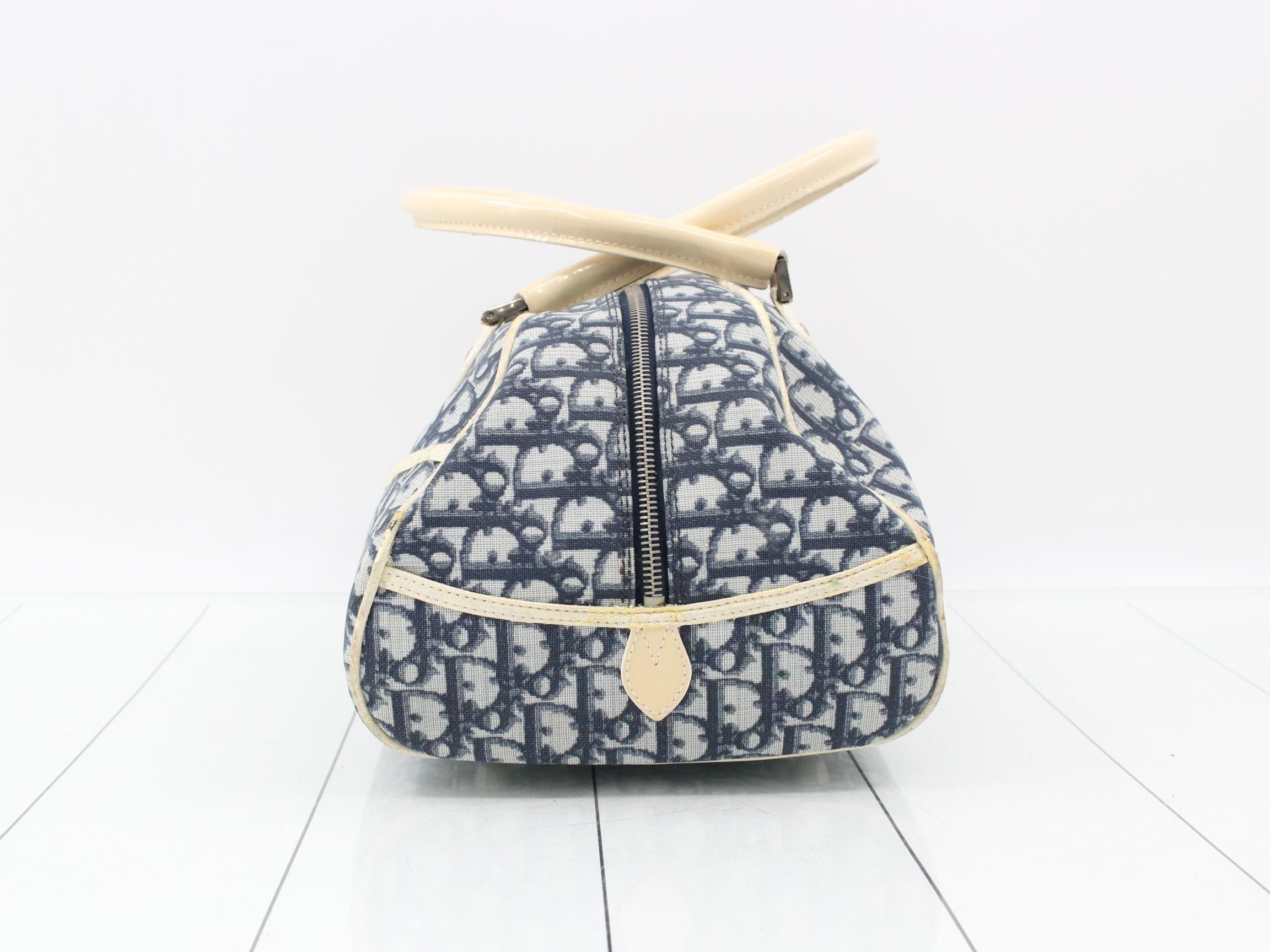 Trotter/Oblique Enamel Handbag — view 4