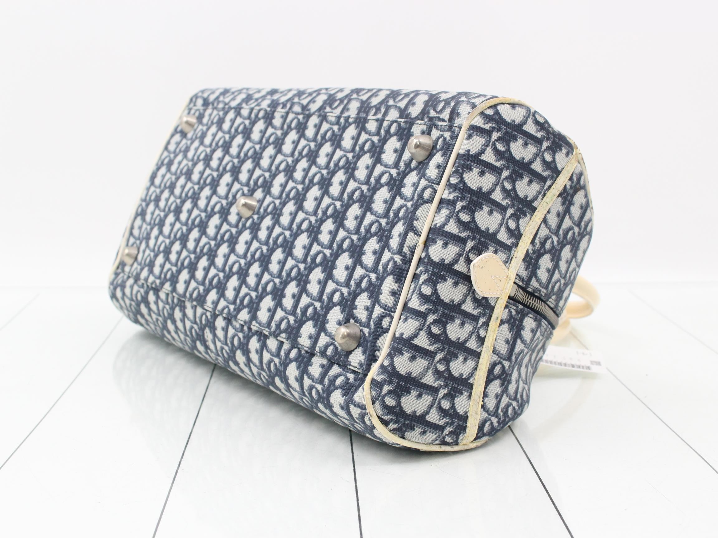 Trotter/Oblique Enamel Handbag — view 6