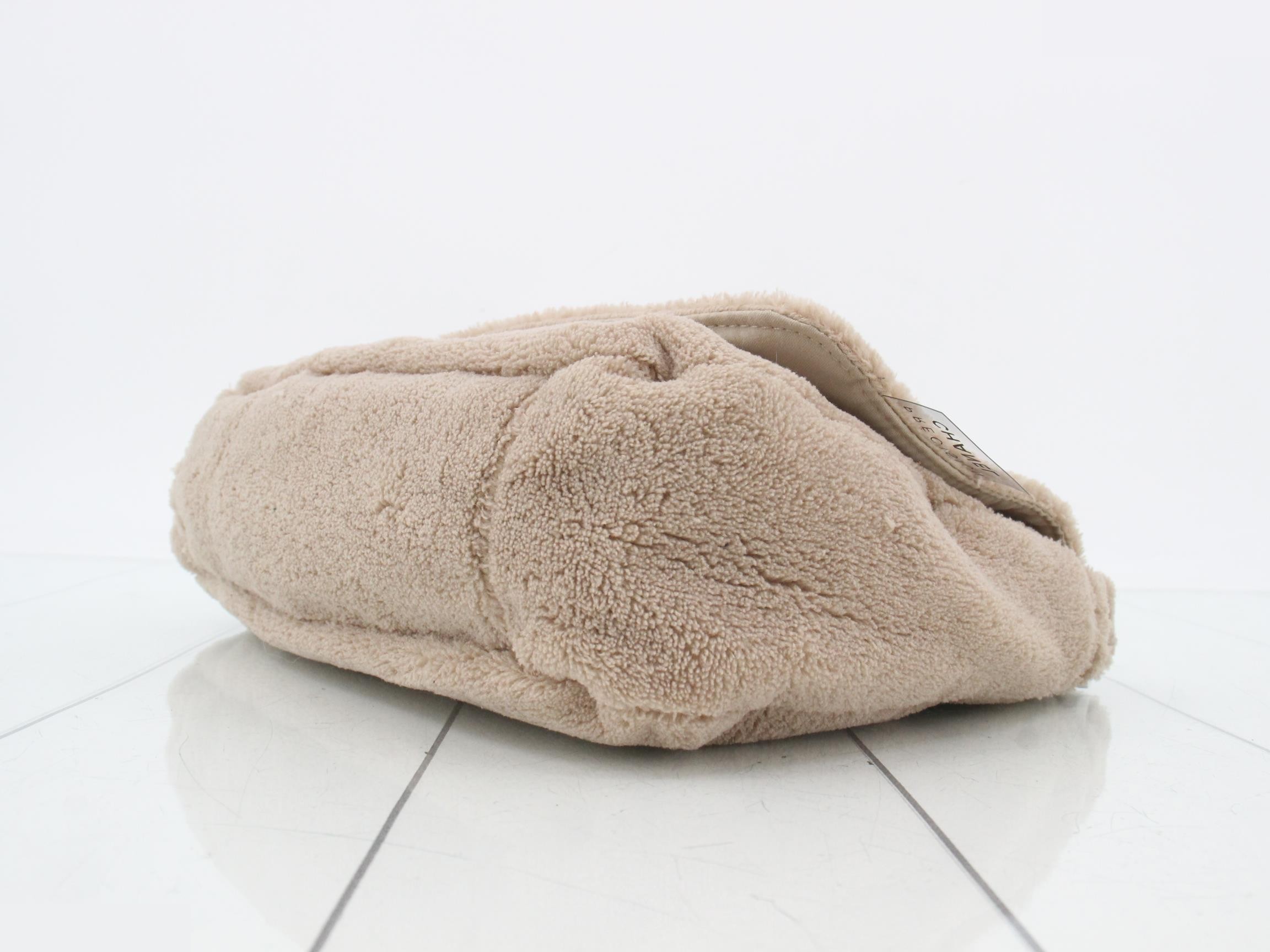 Shoulder bag here mark pile beige white — view 6