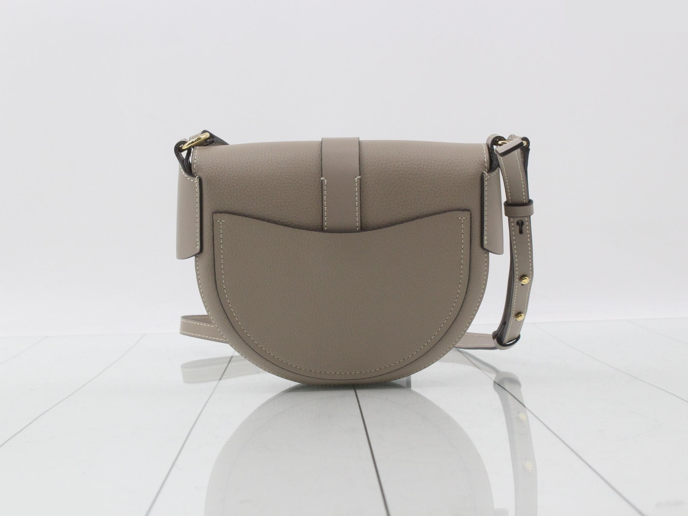 Daryl Small Saddlebag, Greige, Shoulder Bag — view 2