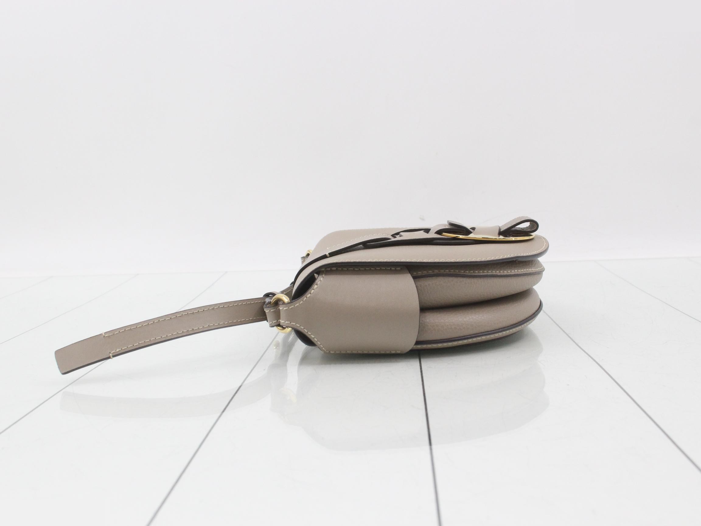 Daryl Small Saddlebag, Greige, Shoulder Bag — view 4