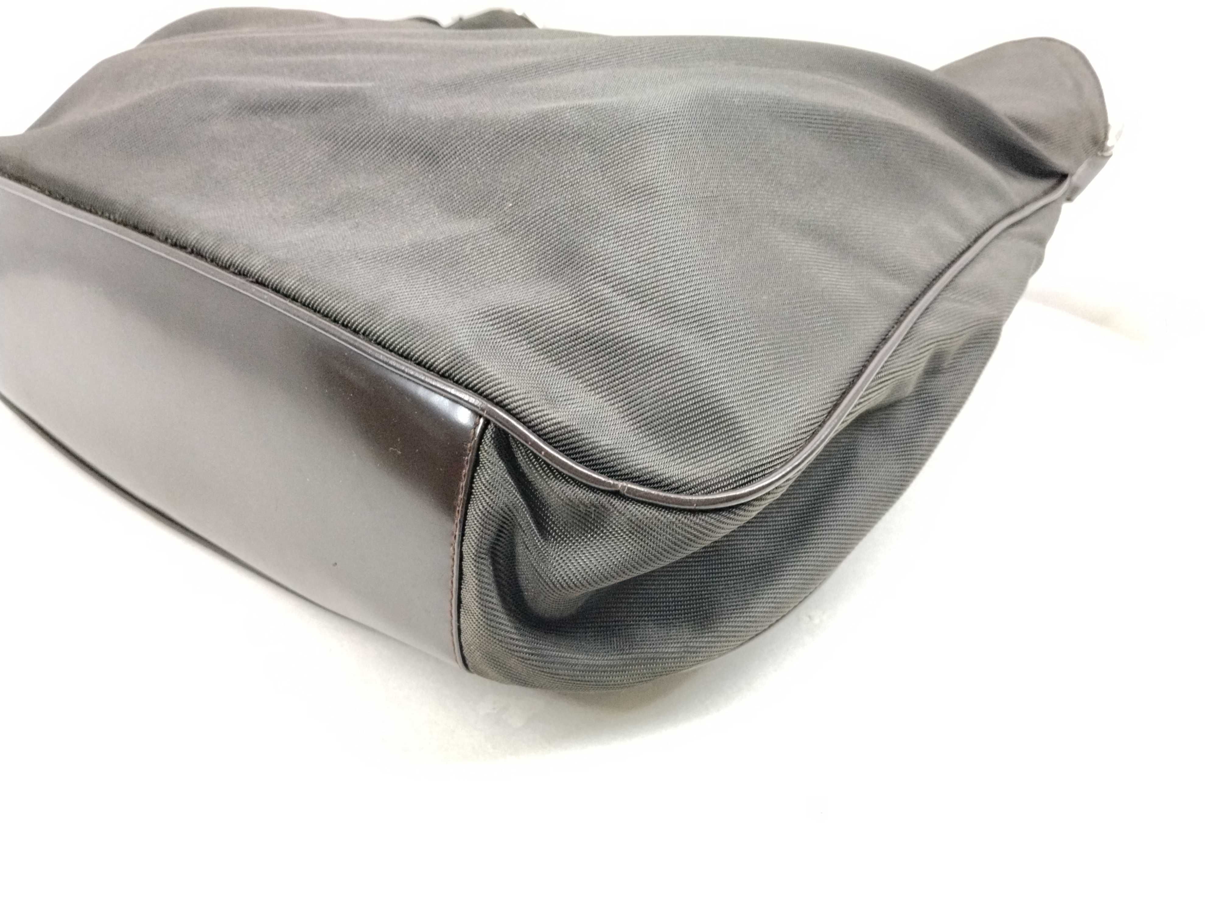 Bamboo Nylon/Leather 2-Way Bag 001.3444.1577 Shoulder Bag — view 6