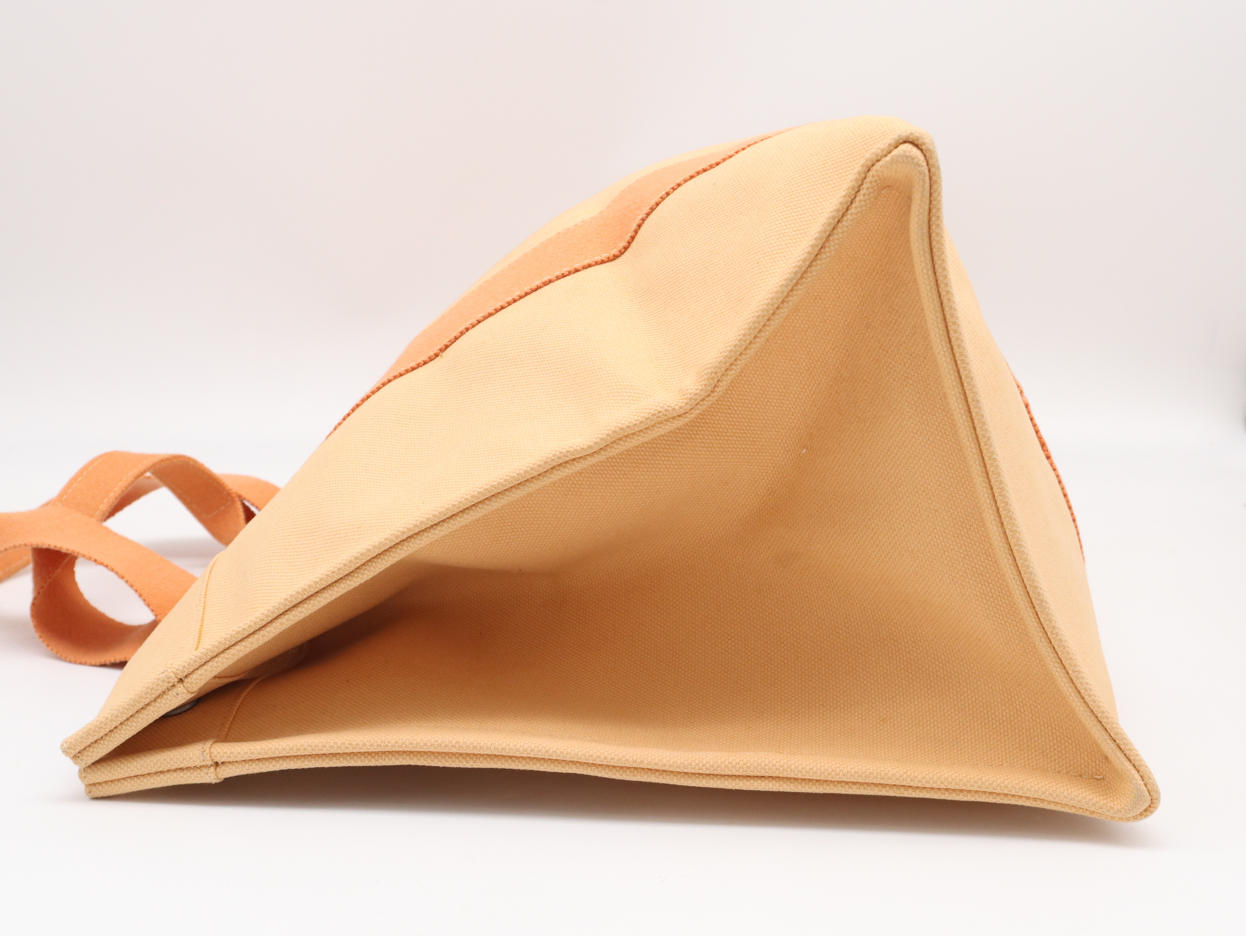 Bora GM Tote Bag, Canvas, Orange, with Pouch — view 3