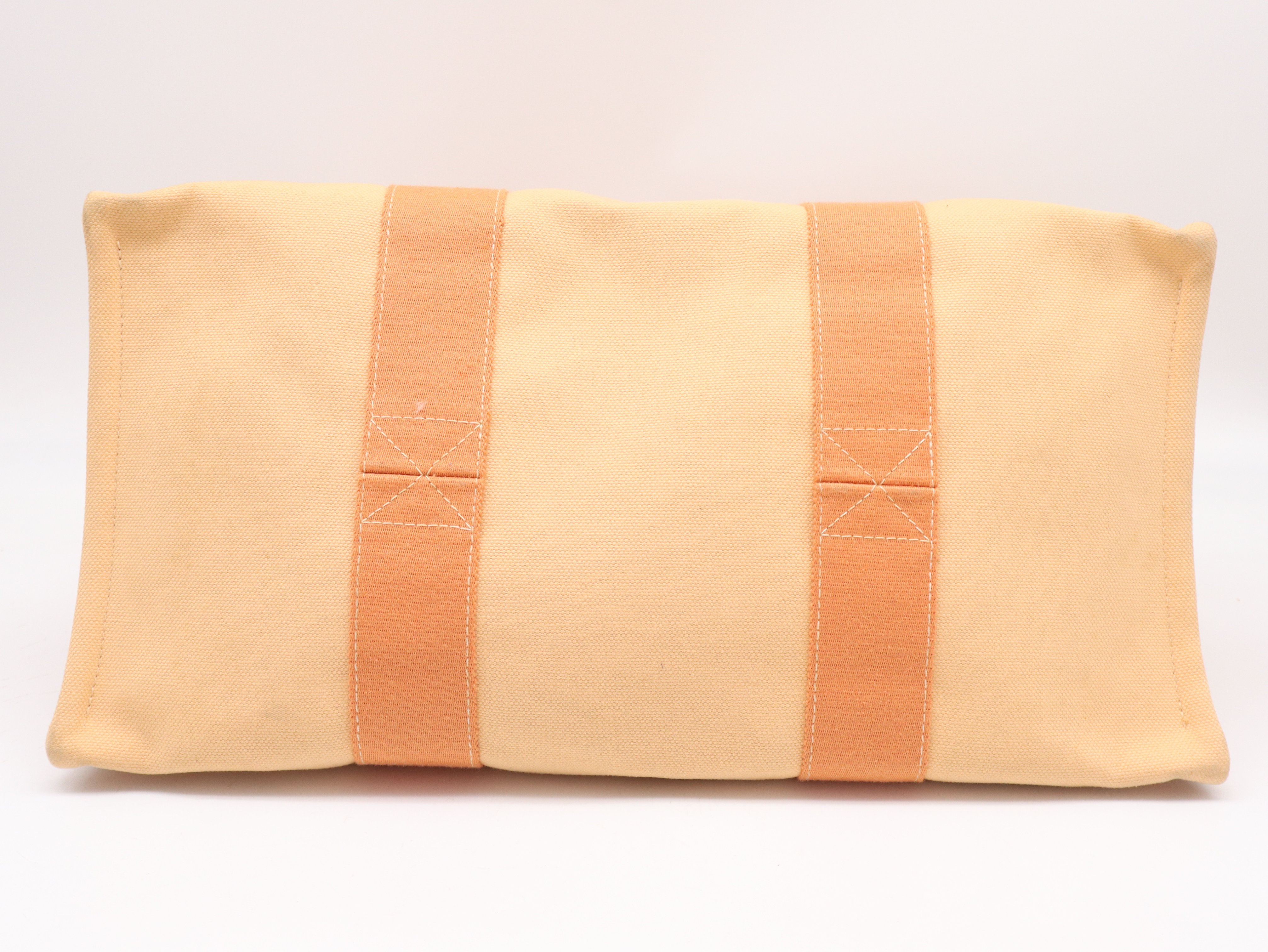 Bora GM Tote Bag, Canvas, Orange, with Pouch — view 5
