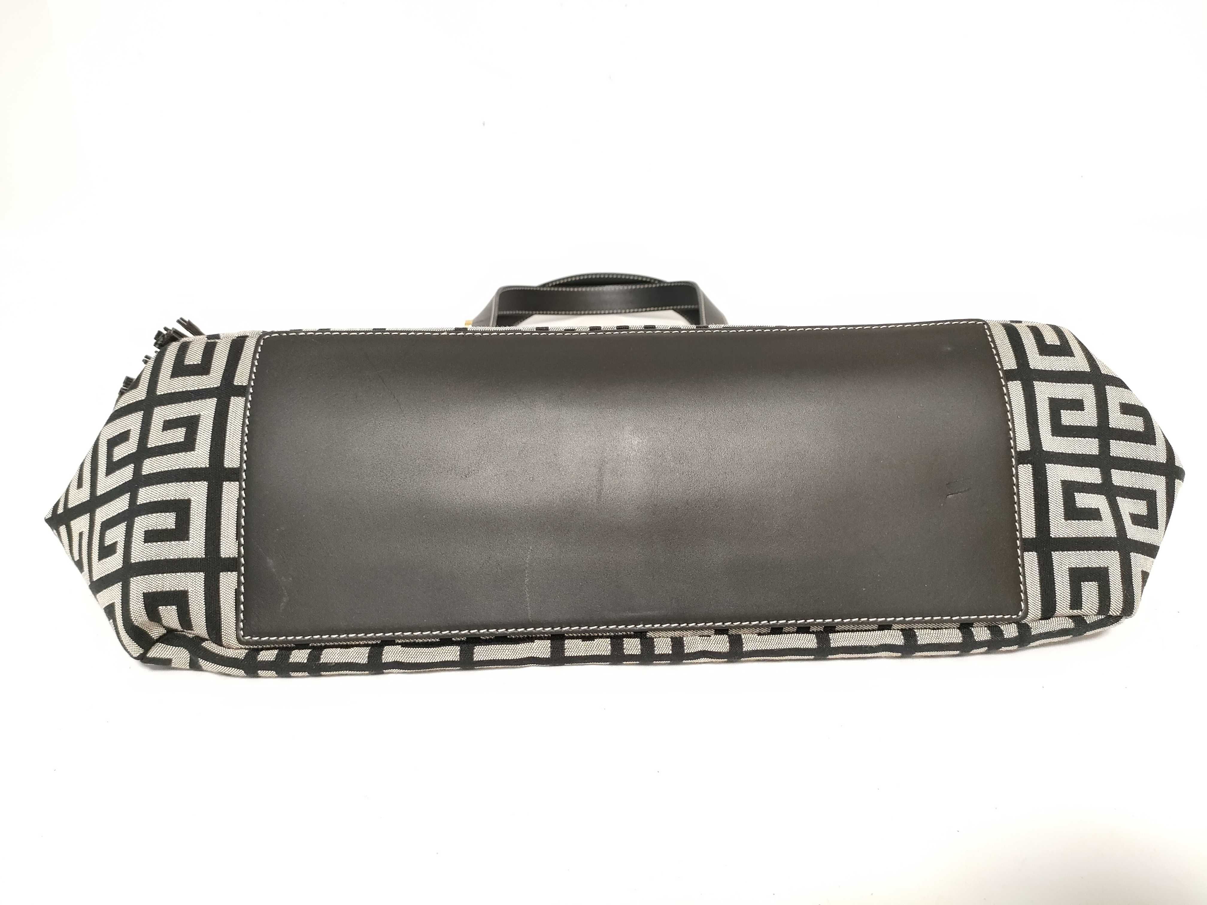 Fringe Canvas Leather Handbag — view 8