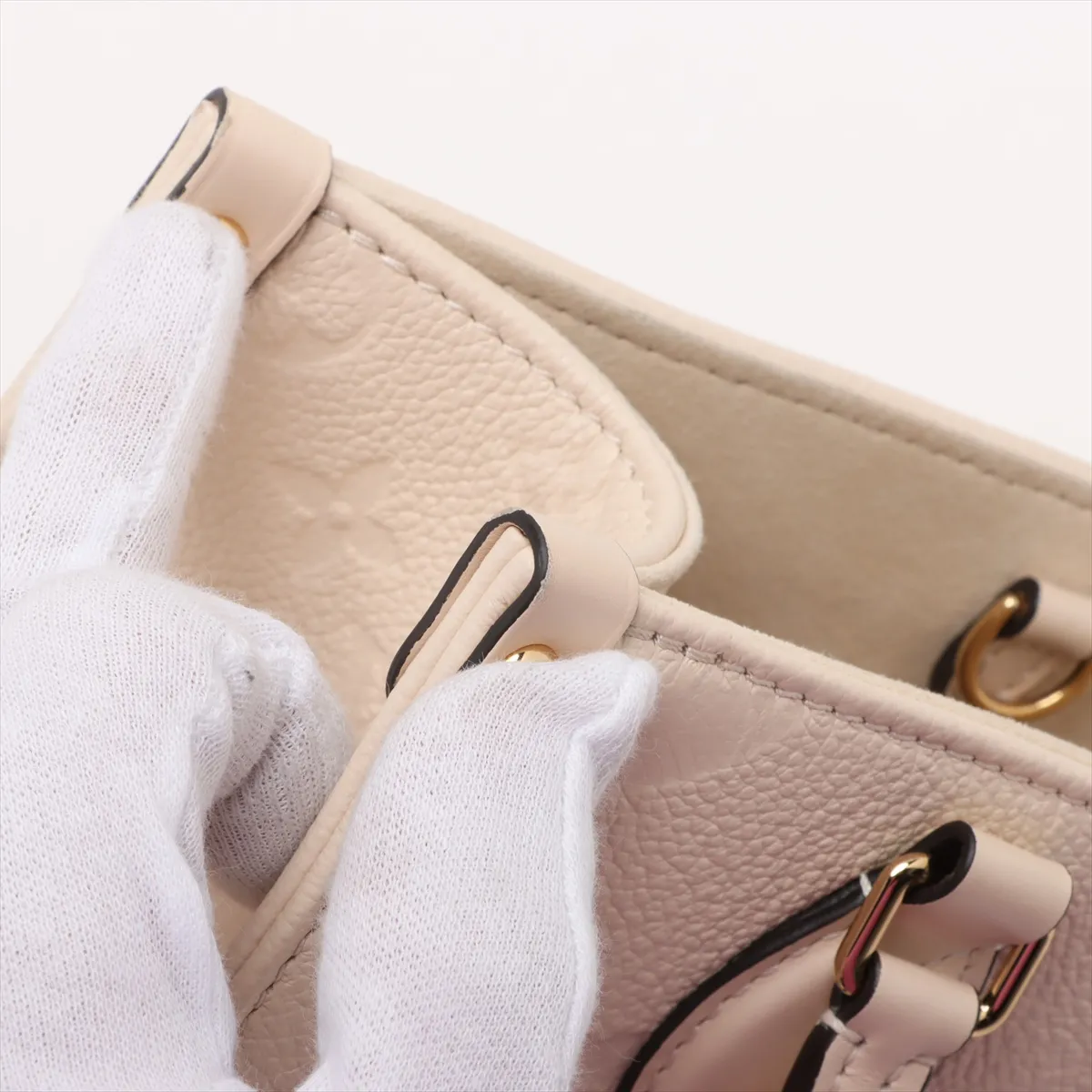 Monogram Empreinte On the Go PM M46569 Beige RFID reaction available — view 15
