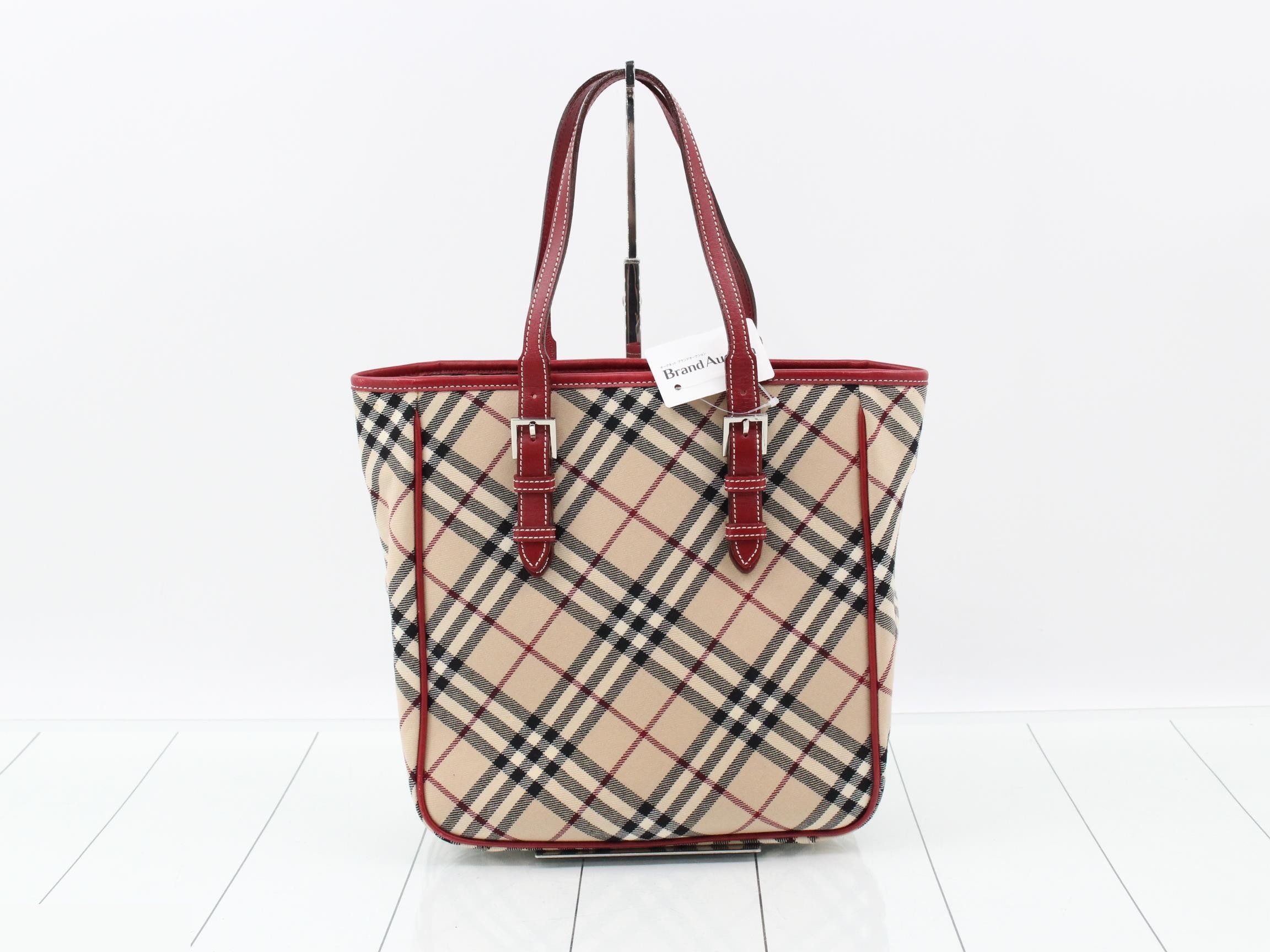 Nova Check Handbag, Blue Label