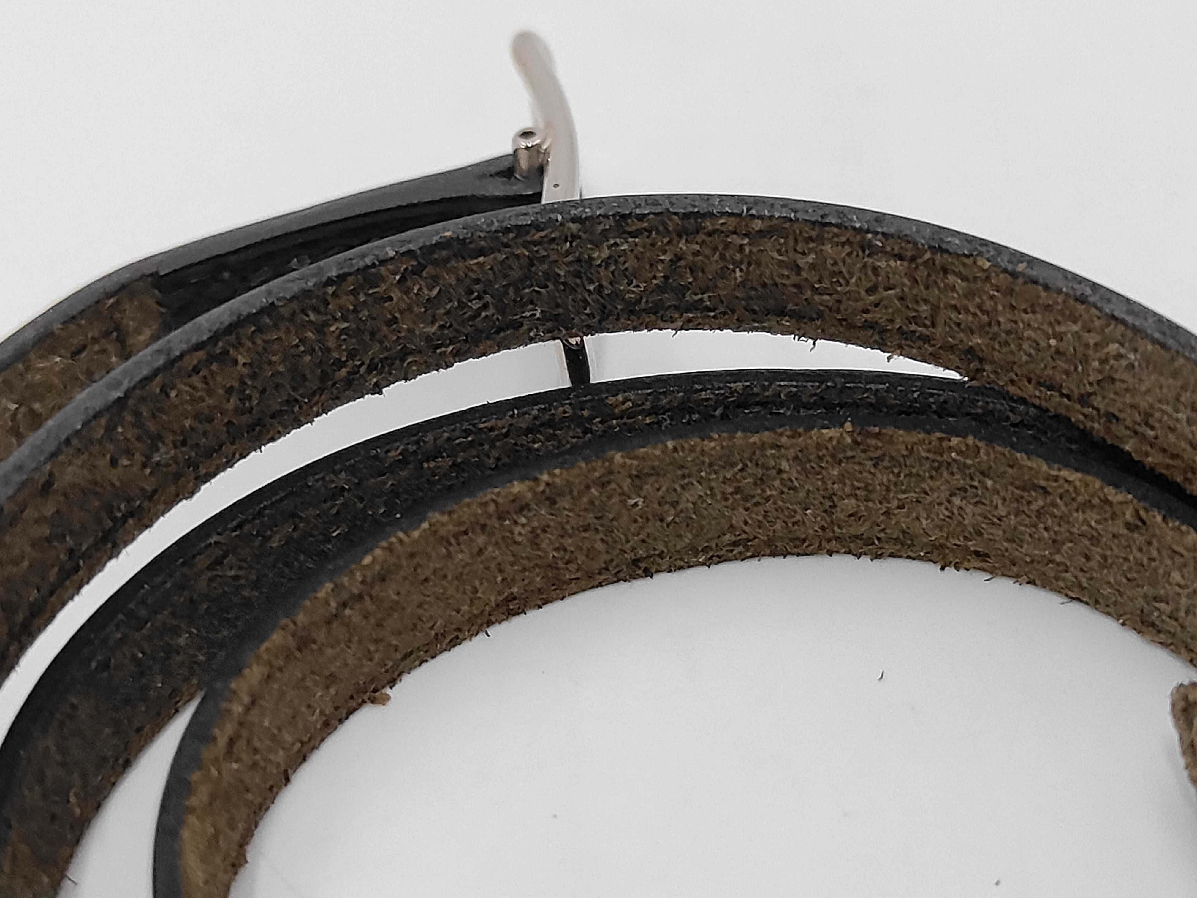 Leather Bracelet Black Bracelet/Bangle — view 3