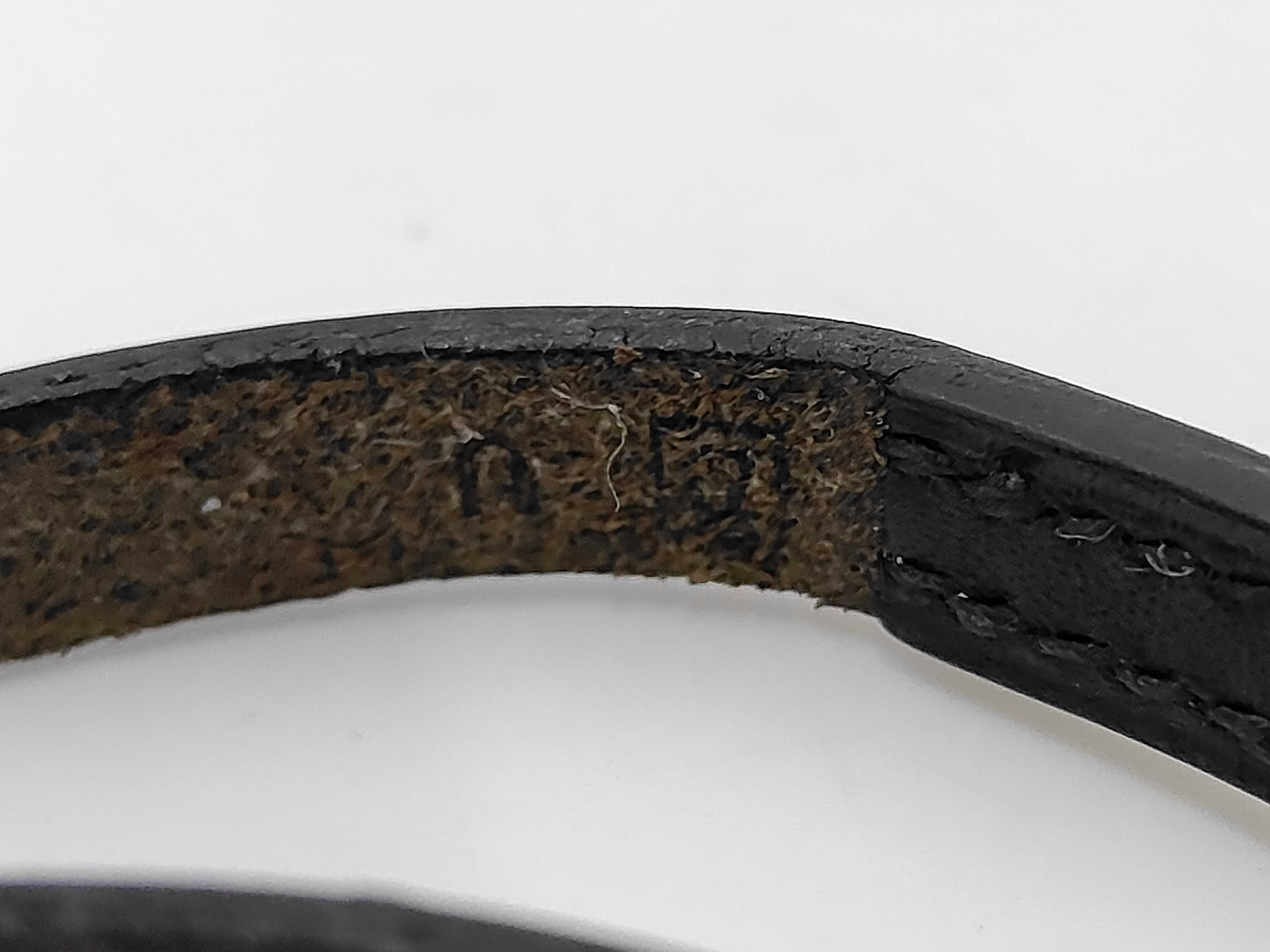 Leather Bracelet Black Bracelet/Bangle — view 4